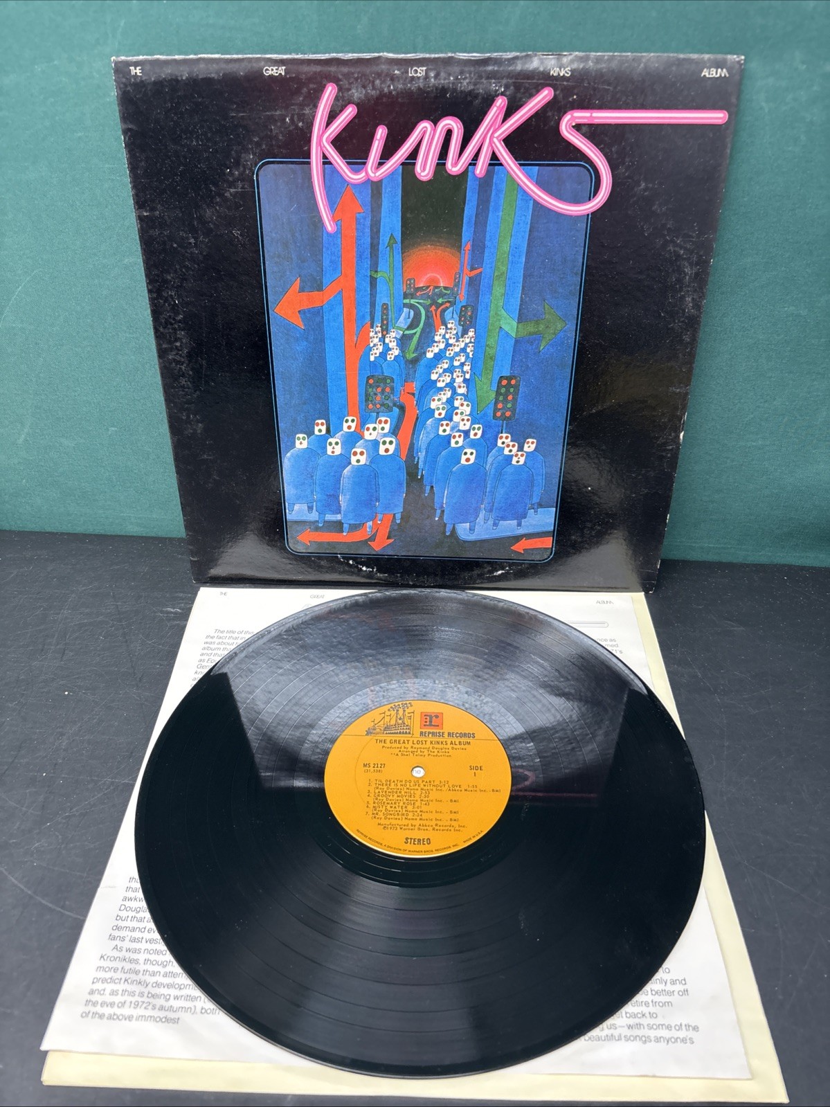The Kinks The Great Lost Kinks Album 1973 Reprise MS 2127 Vinyl LP US