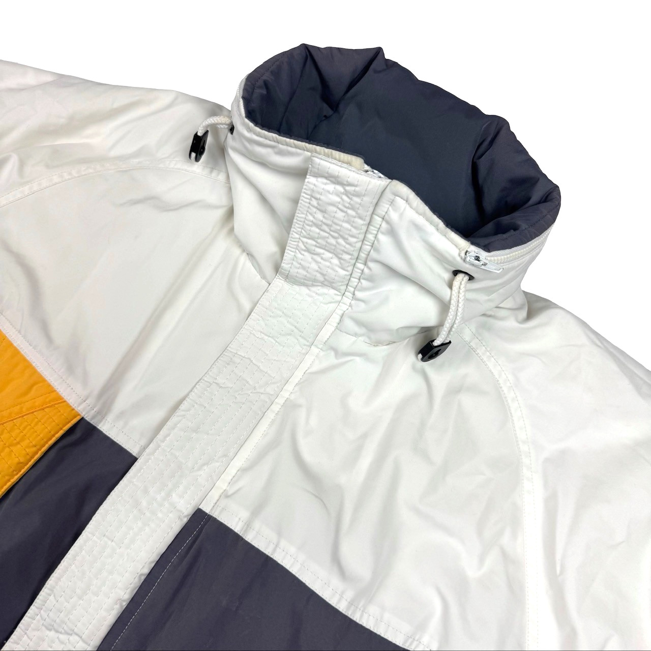 VTG Nils Men's Full Zip Thinsulate Ski/Snow Puffer Jacket White Black • Large VTG Nils Men's Full Zip Thinsulate Ski/Snow Puffer Jacket White Black • Large