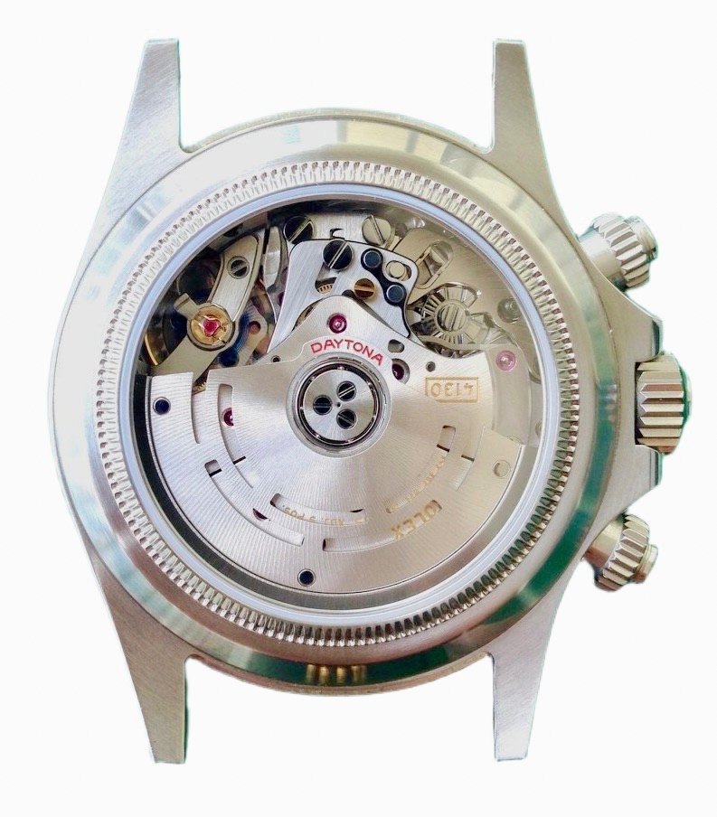 Sapphire Caseback for Rolex Daytona 116500LN, 116503, Exhibition Back