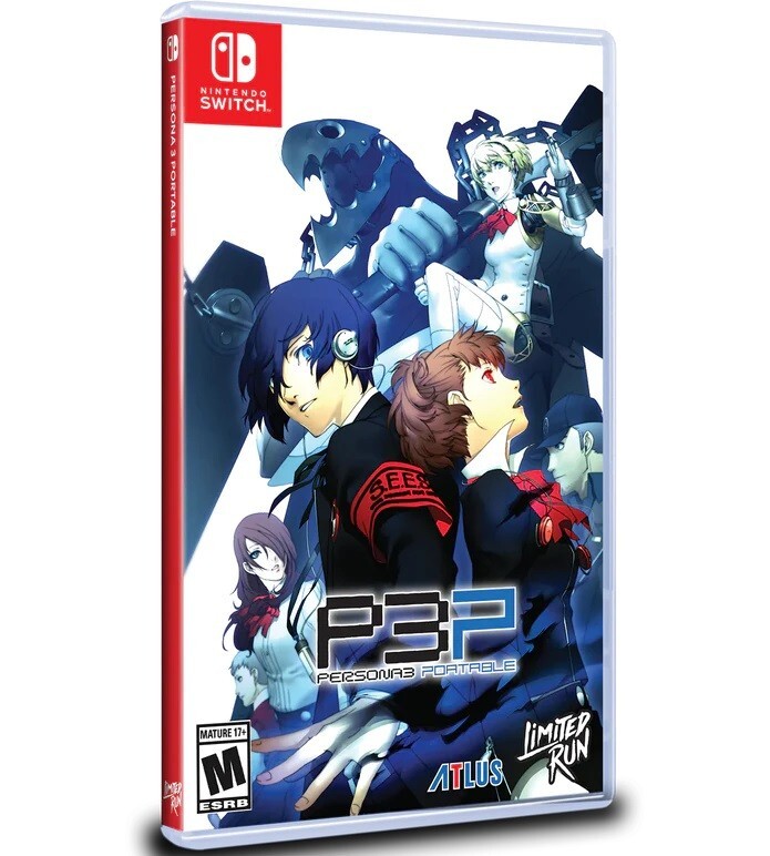 Persona 3 Portable Nintendo Switch NSW Limited Run Games LRG 213 Atlus Brand New