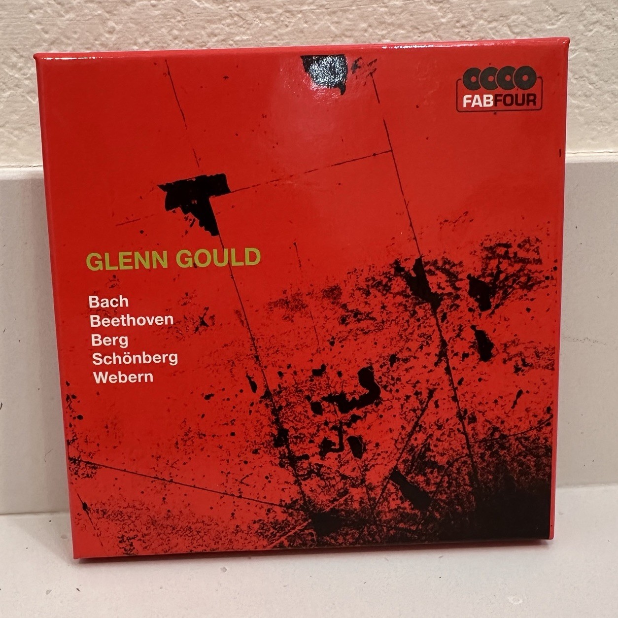 GLENN GOULD 4 Cd Boxset.Selection Bach,Beethoven,Berg +++