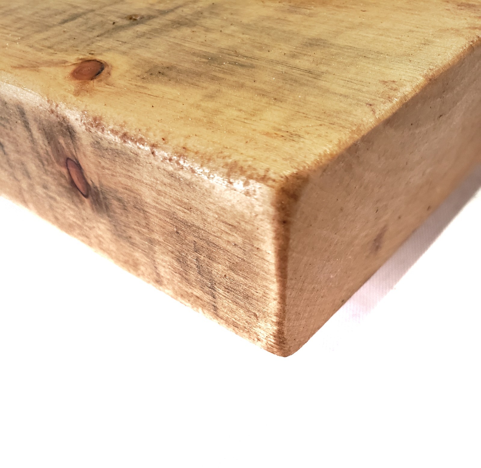 Floating Shelf – Solid wood floating shelves - Handmade in USA - 2 inch thick