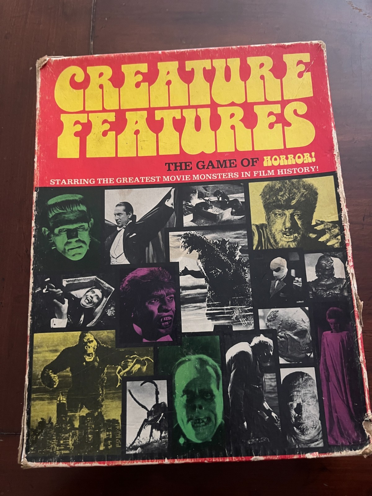 CREATURE FEATURES Game of Horror Complete 1975 ATHOL Monster Movie RARE
