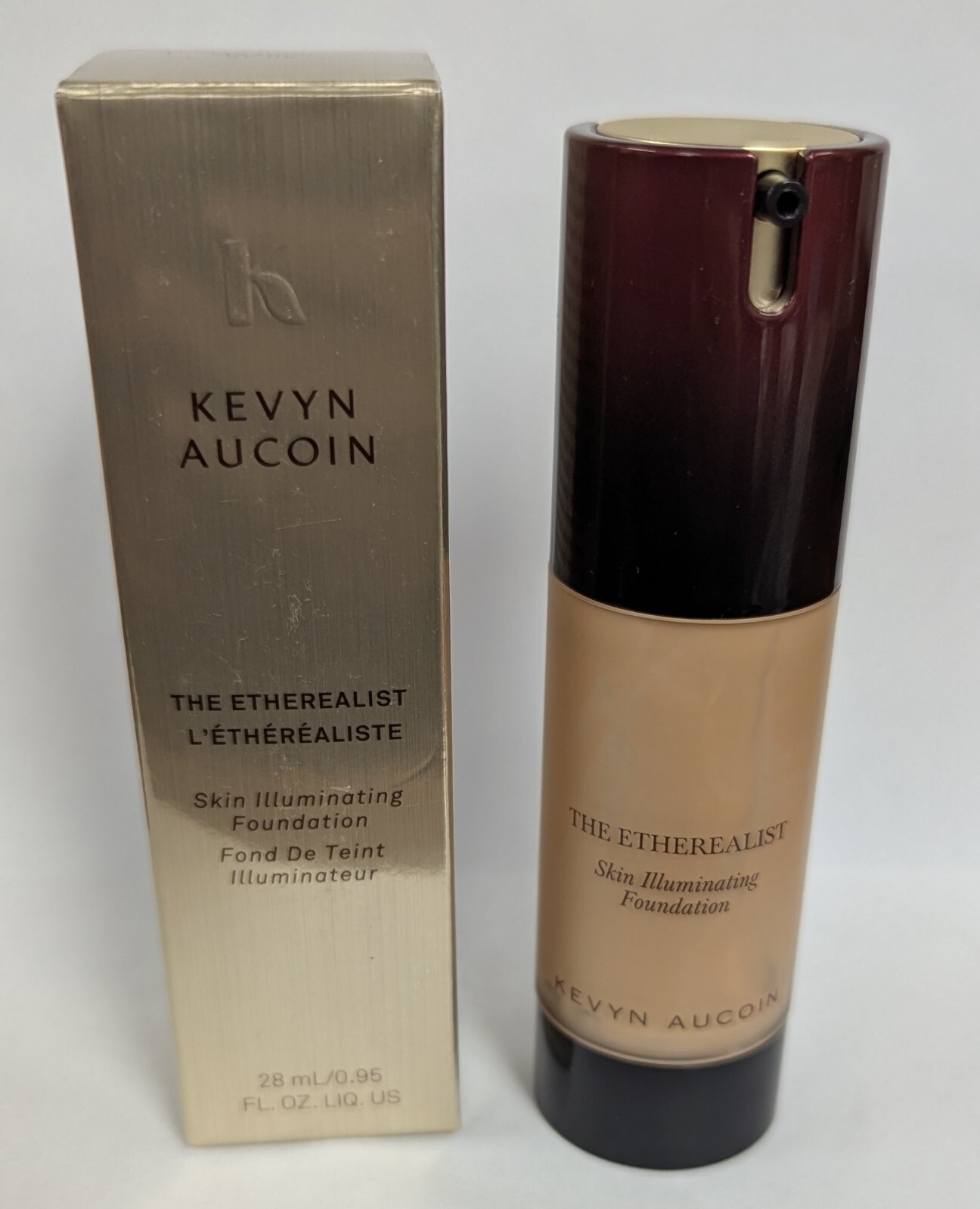 1 PIECE KEVYN AUCOIN THE ETHEREALIST SKIN ILLUMINATING FOUNDATION MEDIUM EF 08 1 PIECE KEVYN AUCOIN THE ETHEREALIST SKIN ILLUMINATING FOUNDATION MEDIUM EF 08
