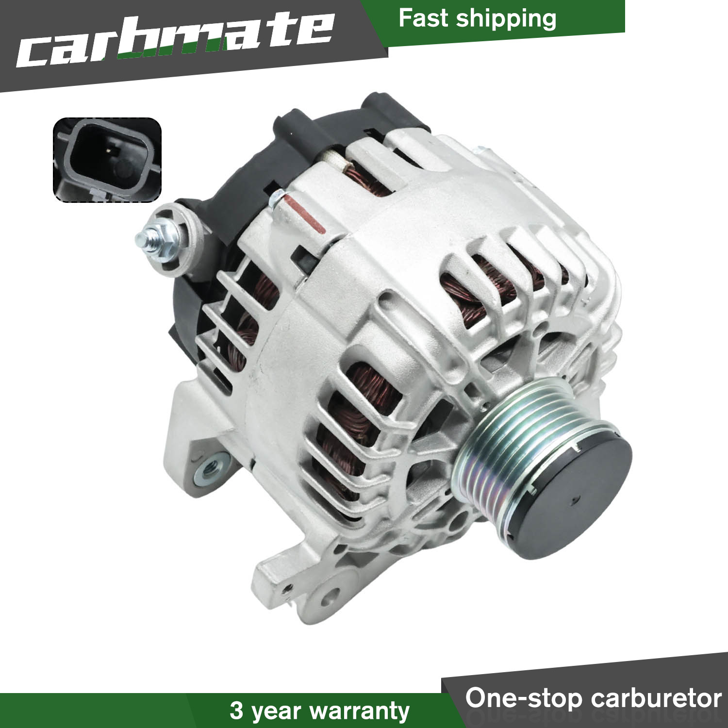 Alternator For Nissan Rogue 2014-2020 L4 2.5L 11648 12V