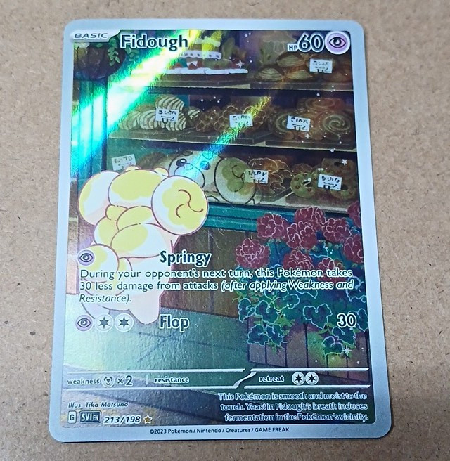 The Pokémon Company Fidough 213/198 SV01 Scarlet & Violet IR Holo EN Basic 60HP