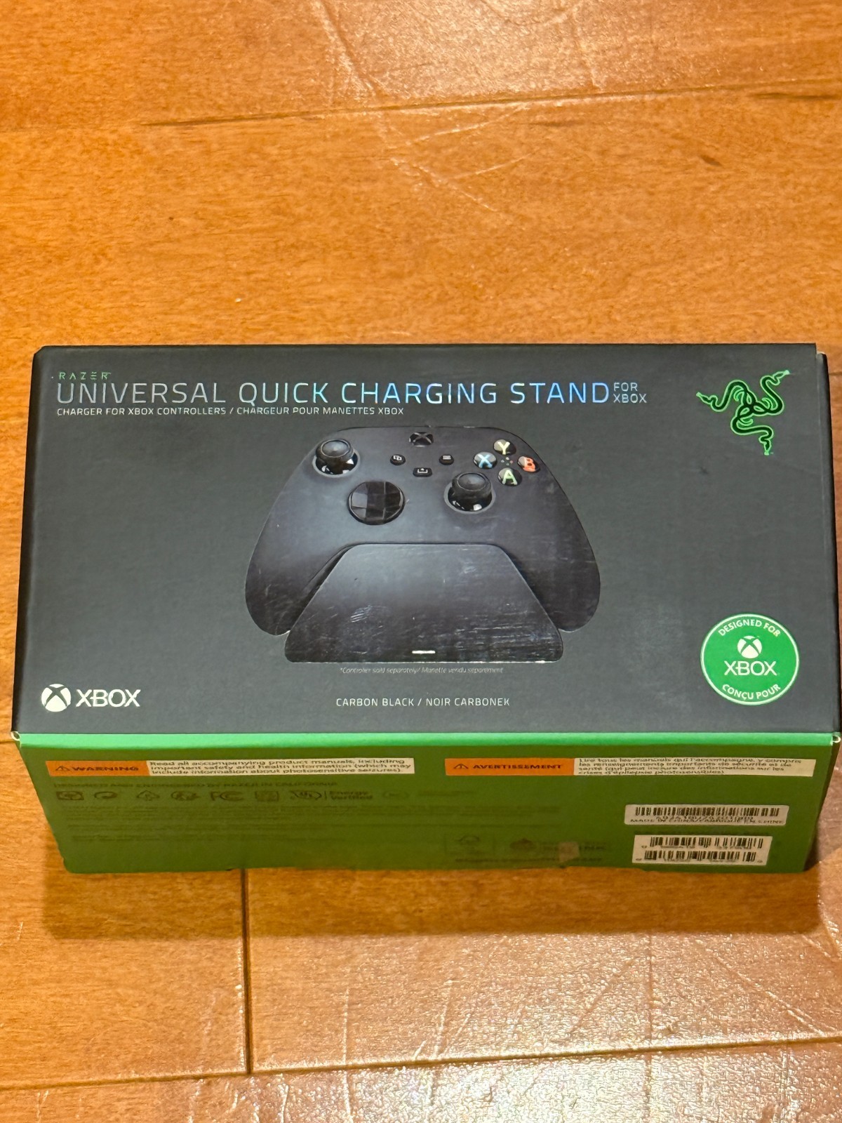 Razer Universal Quick Charging Stand Xbox Controller (Black) NEW SEALED