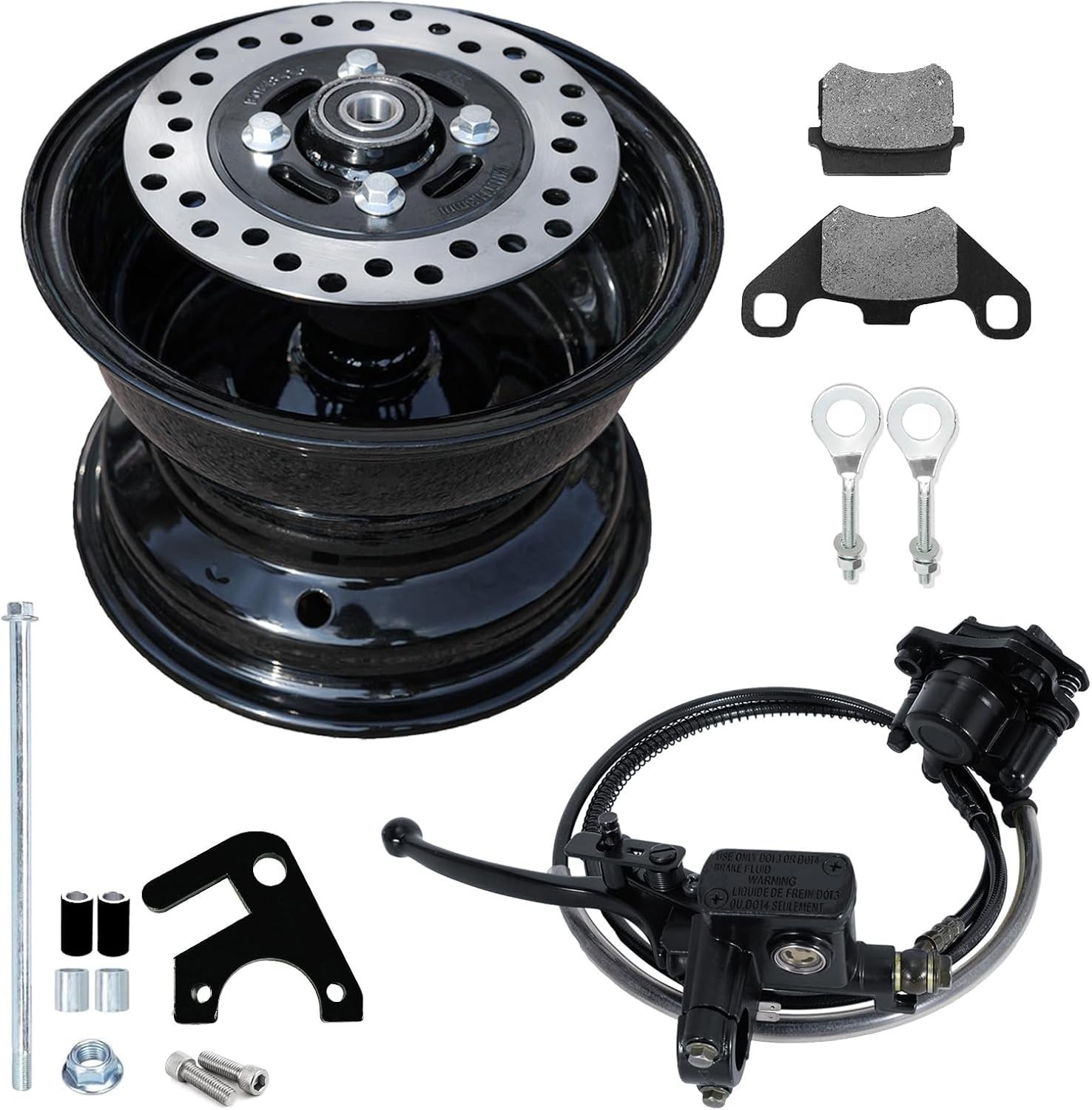 Rear Hydraulic Disc Brake Kit for Coleman CT200U CT200U-EX BT200X Mini Bike