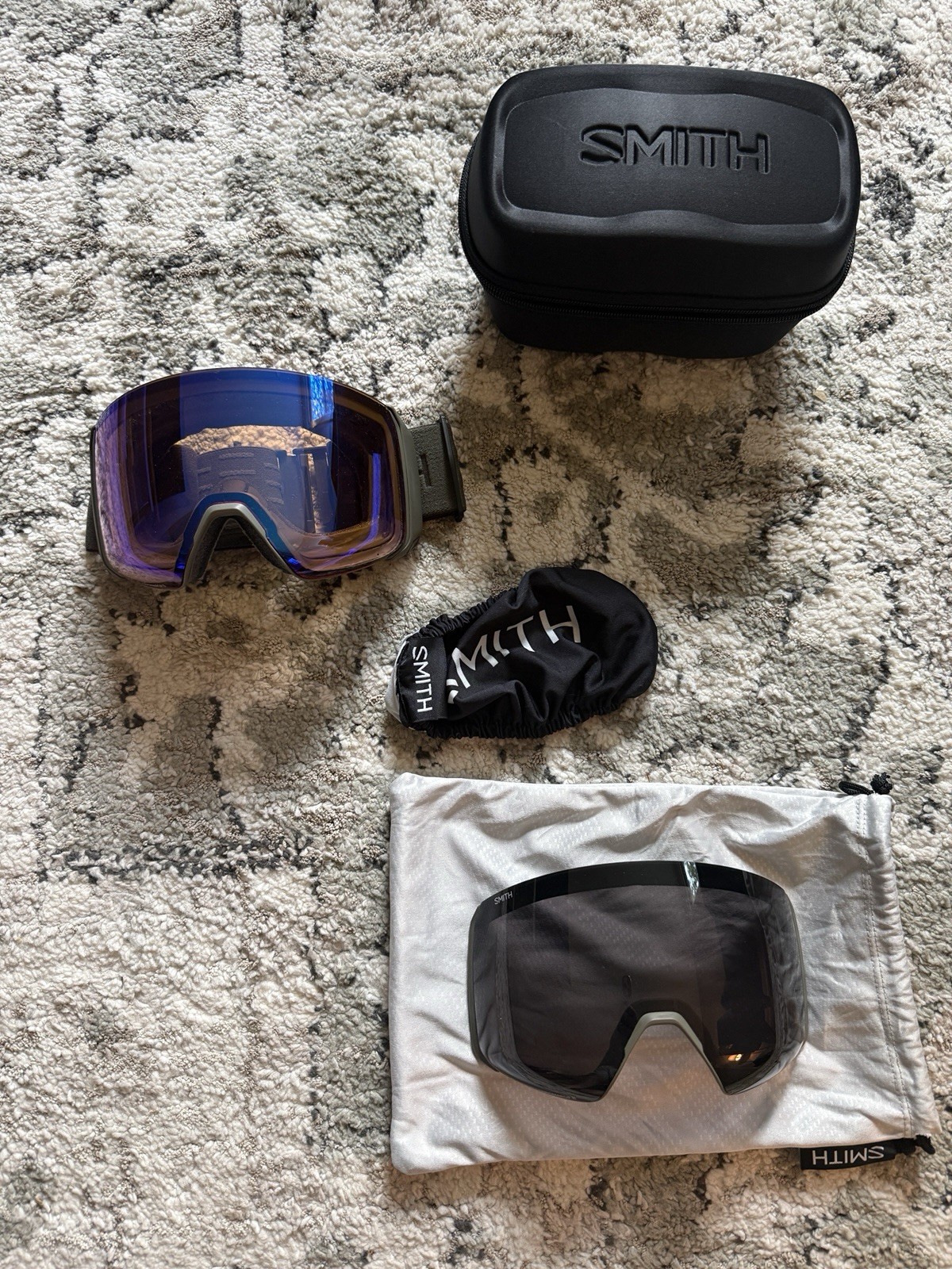 Smith 4D Mag XL Moss Goggles Chromapop Lens Smith 4D Mag XL Moss Goggles Chromapop Lens