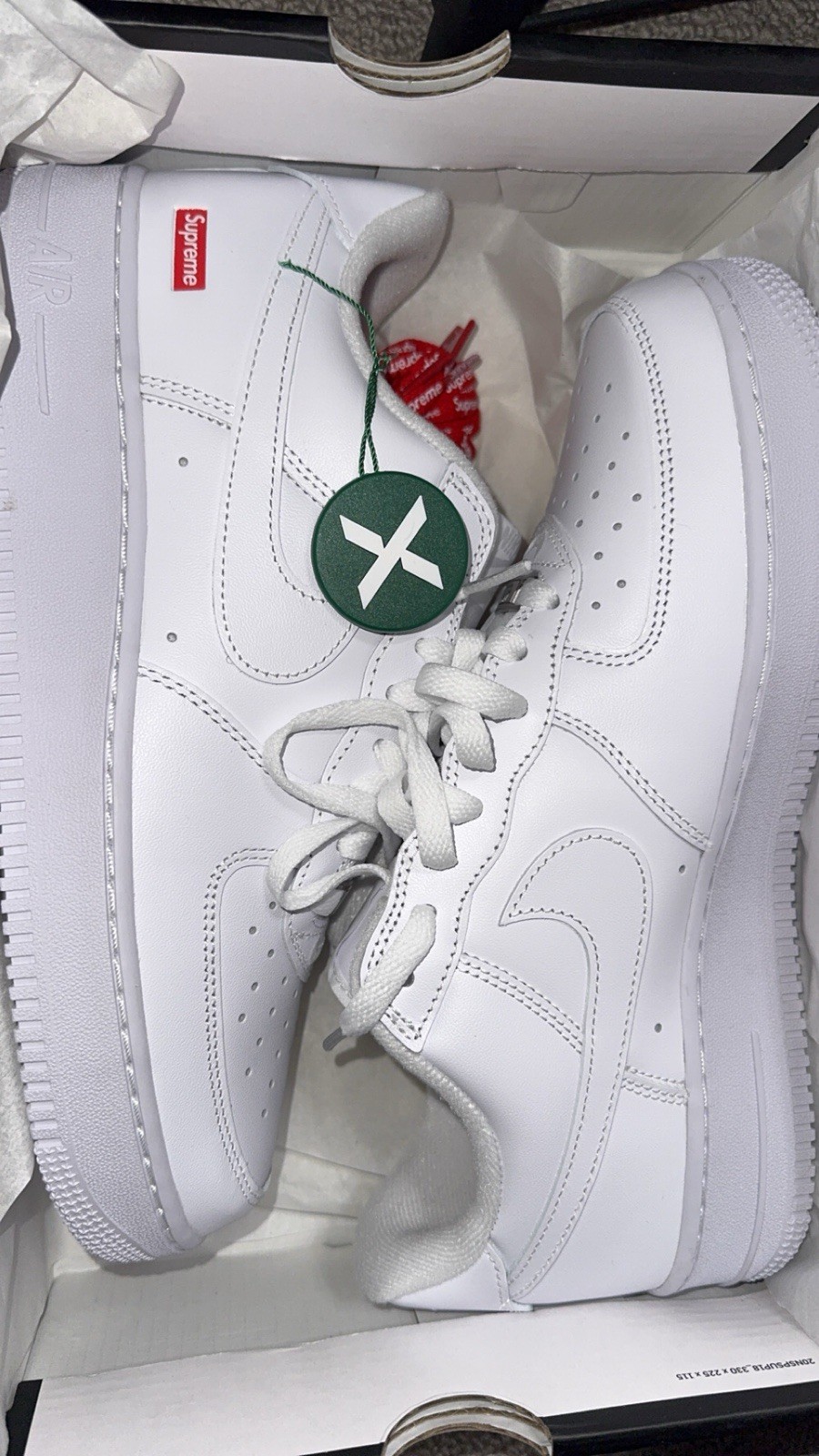 Supreme Nike Air Force 1 White Supreme Nike Air Force 1 White