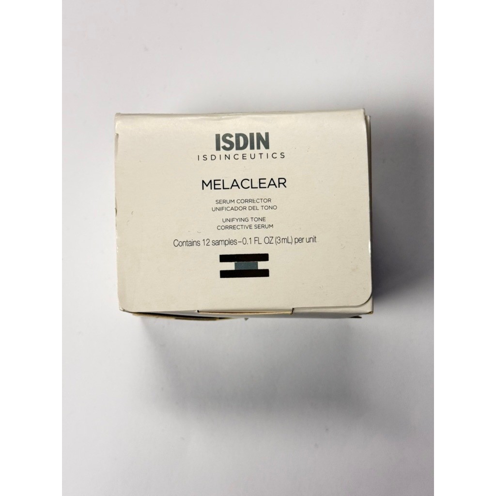 ISDIN Isdinceutics Melaclear Corrective Serum 12 Samples x 3mL 0.1 FL OZ Each ISDIN Isdinceutics Melaclear Corrective Serum 12 Samples x 3mL 0.1 FL OZ Each