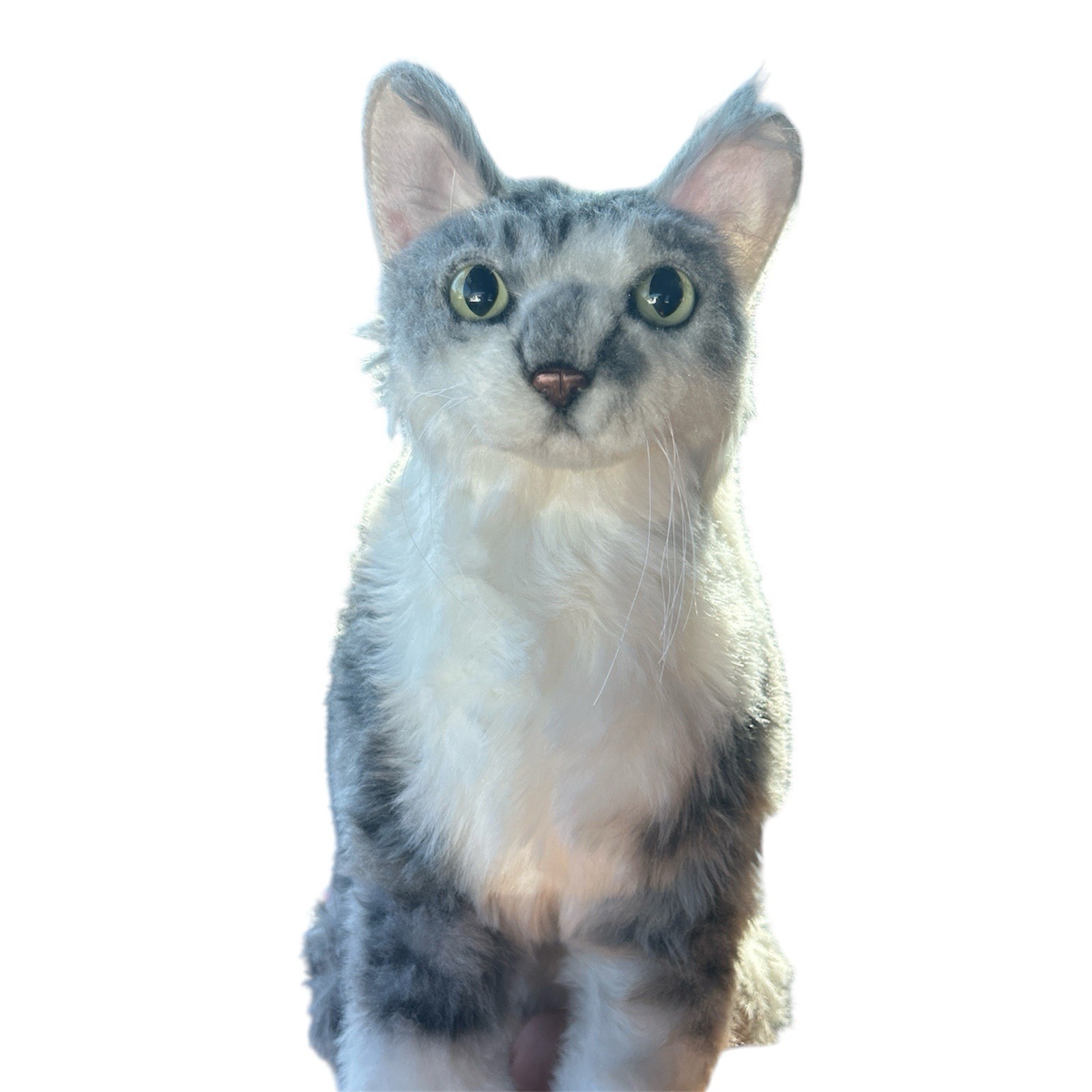 Cuddle Clones Cat Longhaired Multicolored Realistic Lifelike
