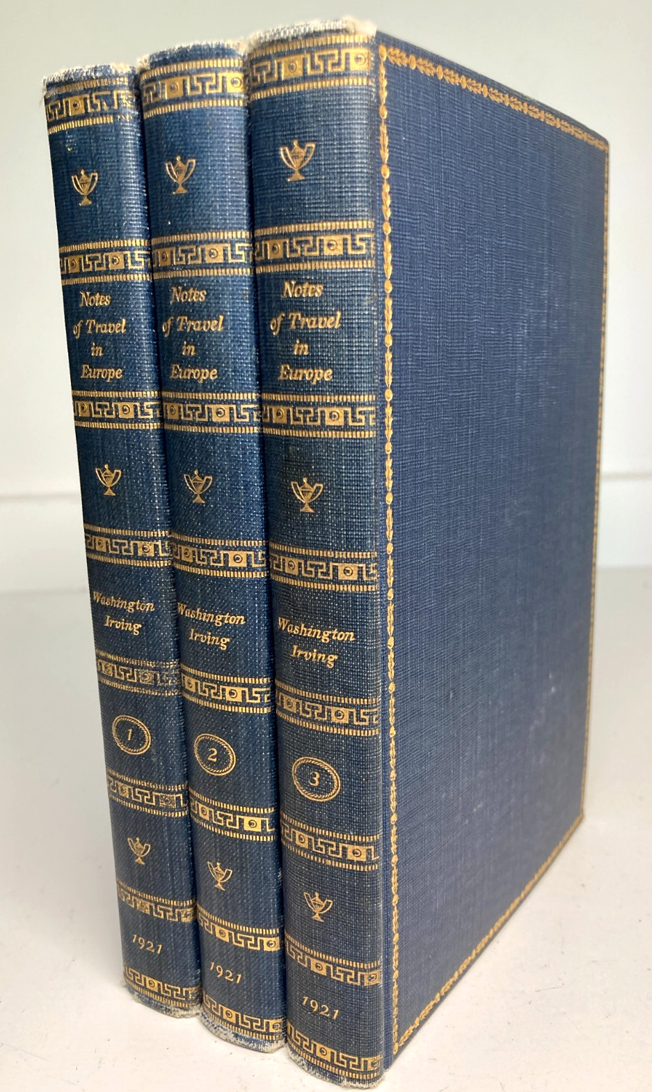 1921 Grolier Club Washington Irving  Travel Europe Merrymount Ruzicka Huntington