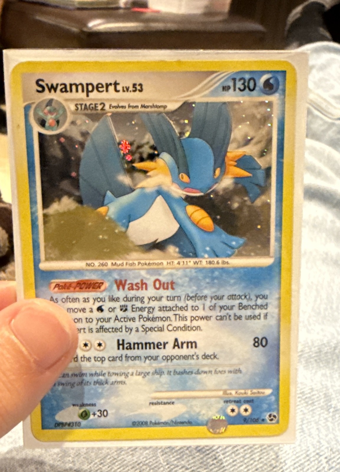 Swampert 9/106 Great Encounters Holo Swampert 9/106 Great Encounters Holo