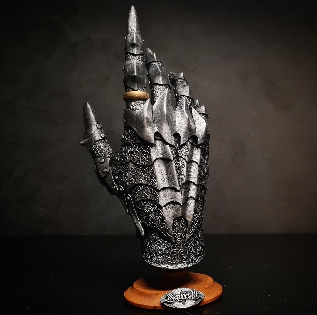 Sauron Hand Gauntlet Display Statue LARGE
