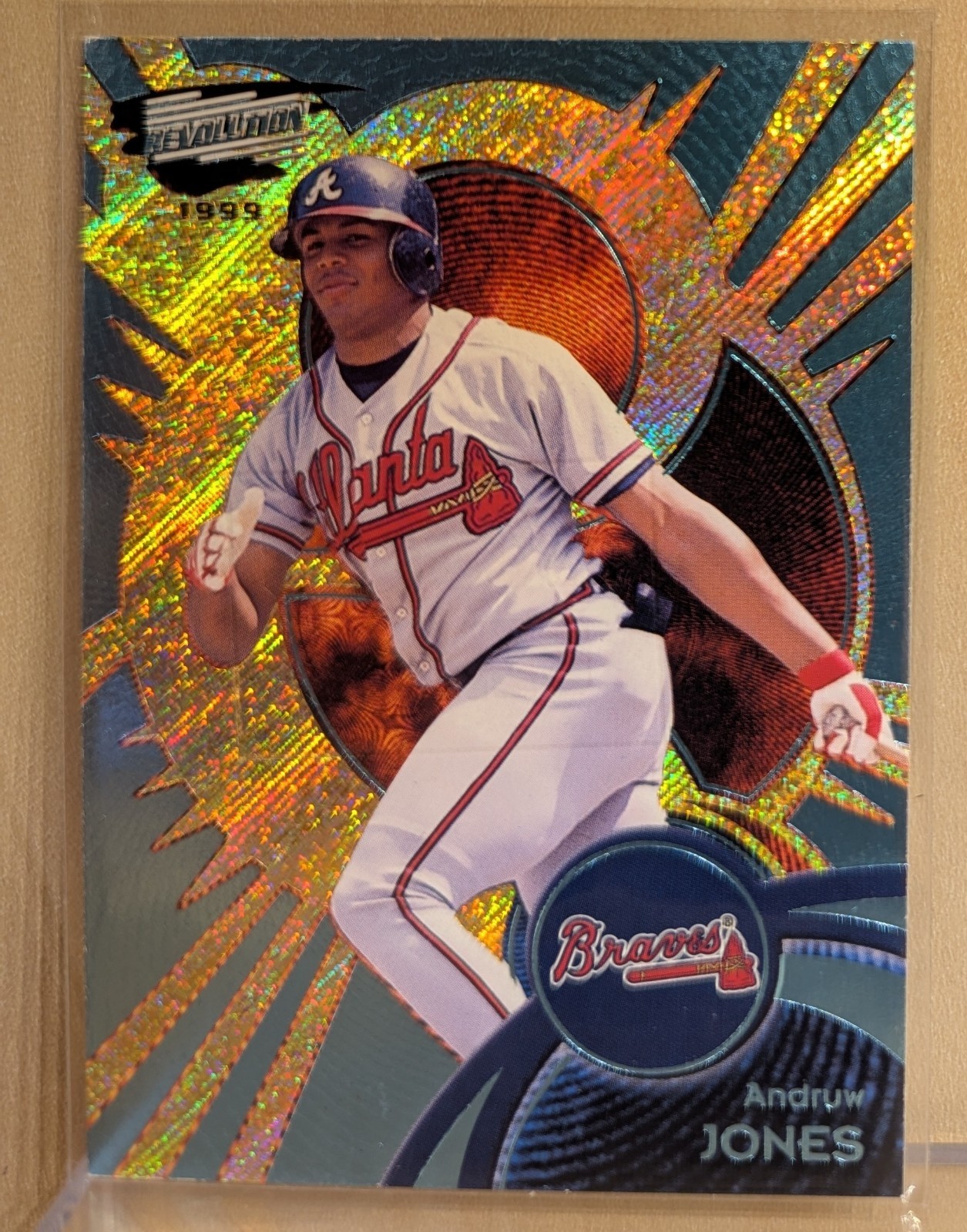 1999 Pacific Revolution SHADOW SERIES #11 Andruw Jones Braves RARE PARALLEL /99 1999 Pacific Revolution SHADOW SERIES #11 Andruw Jones Braves RARE PARALLEL /99