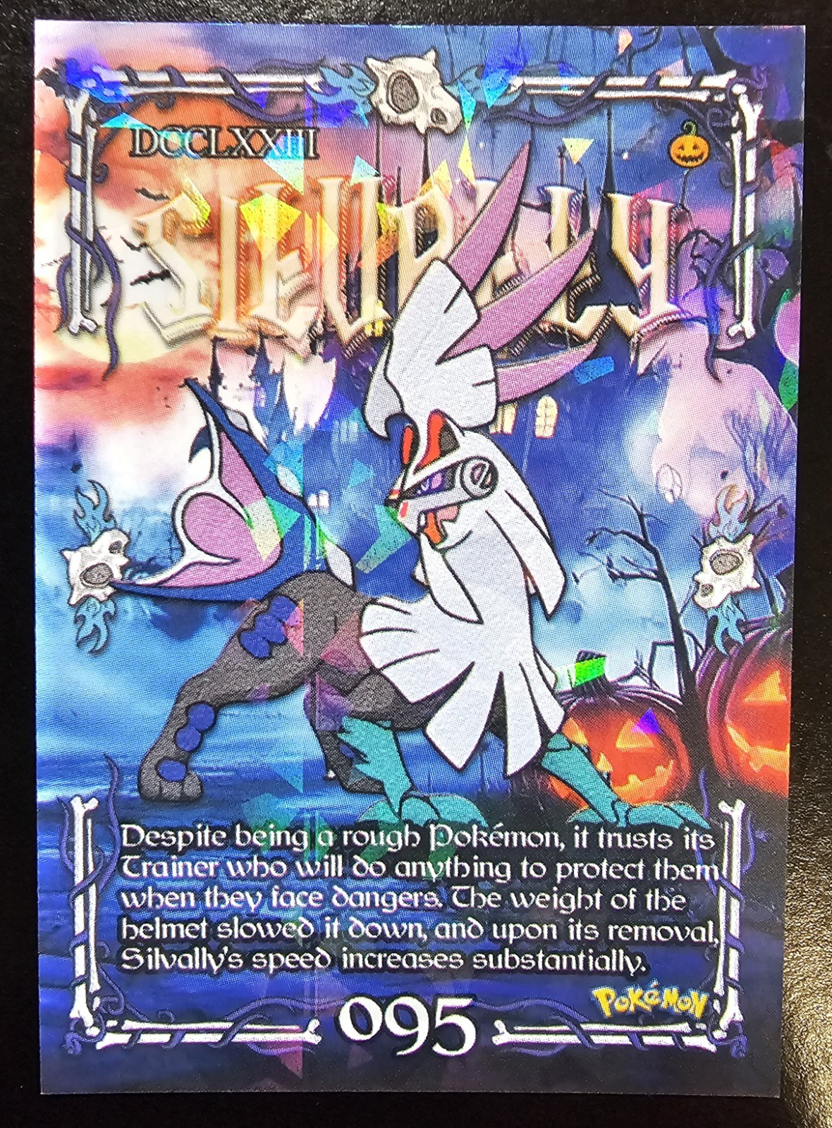 SILVALLY - POKEMON PRISMA HALLOWEEN RARE CCG HOLO SILVALLY - POKEMON PRISMA HALLOWEEN RARE CCG HOLO