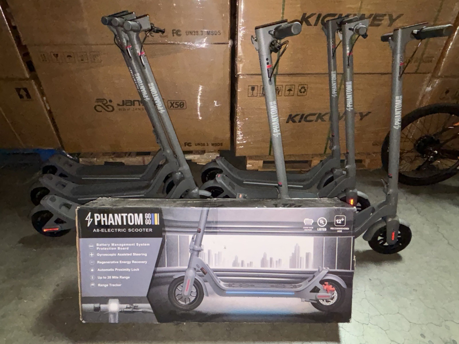 Brand New Phantom Gogo A10 E-Scooter – 28 Miles, 15.5 MPH – $400 Brand New Phantom Gogo A10 E-Scooter – 28 Miles, 15.5 MPH – $400