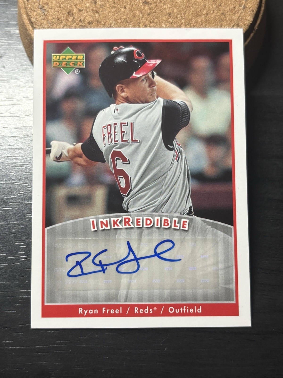 2006 Upper Deck - Inkredible Ryan Freel #I-RF (AU)