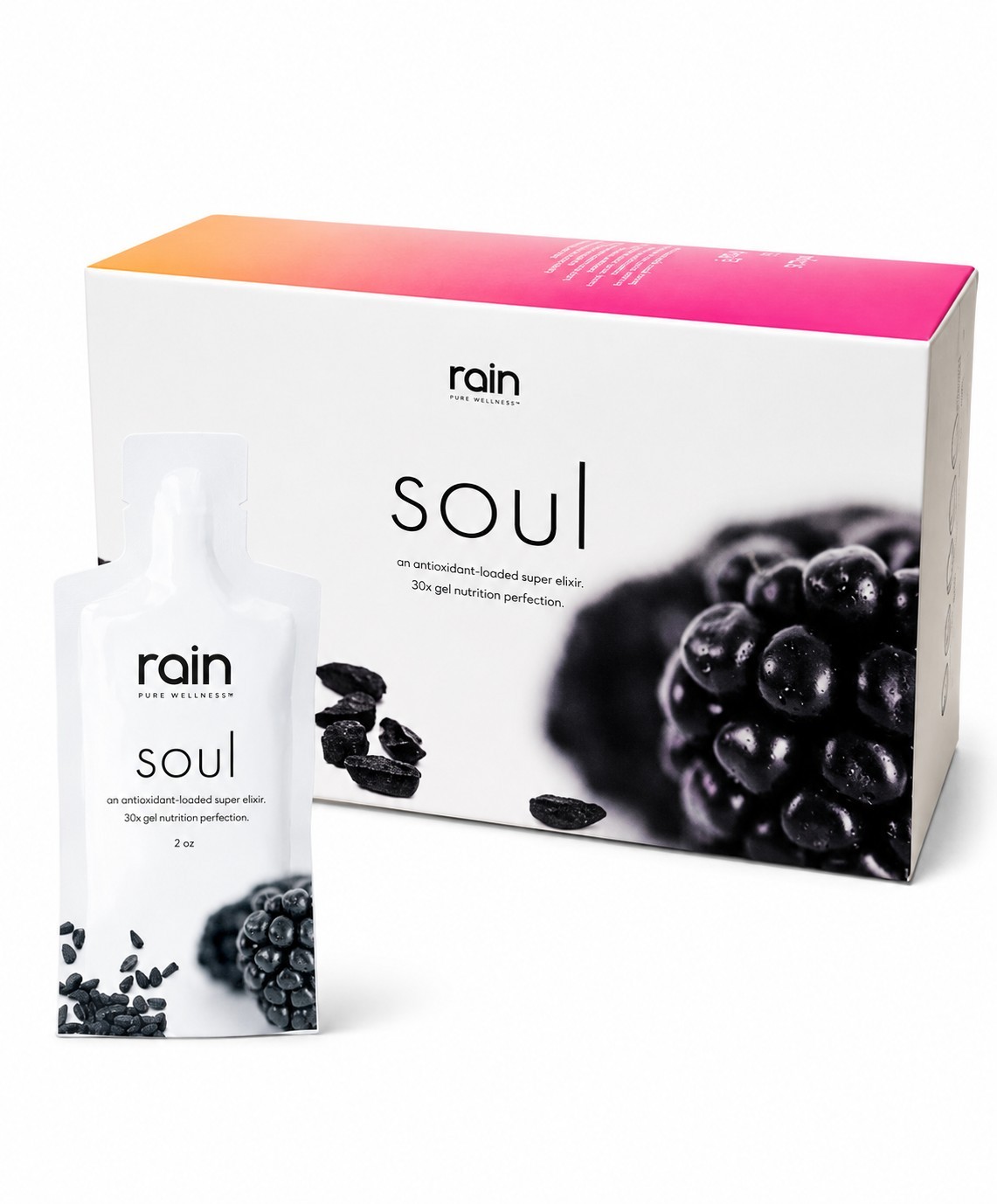 RAIN SOUL FRESH Antioxidant Elixir 1 BOX 30 SACHETS | Fast Shipping Expires 2029