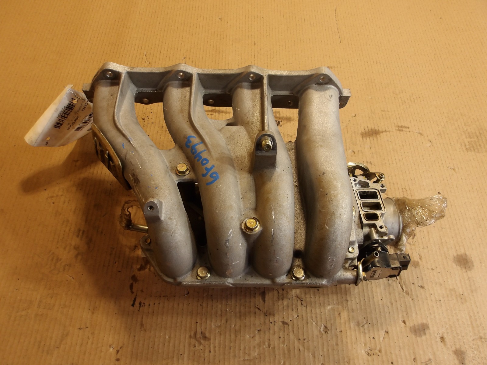 1990-1995 MAZDA PROTAGE 1.8L SOHC INTAKE MANIFOLD OEM BP0113130B 1990-1995 MAZDA PROTAGE 1.8L SOHC INTAKE MANIFOLD OEM BP0113130B