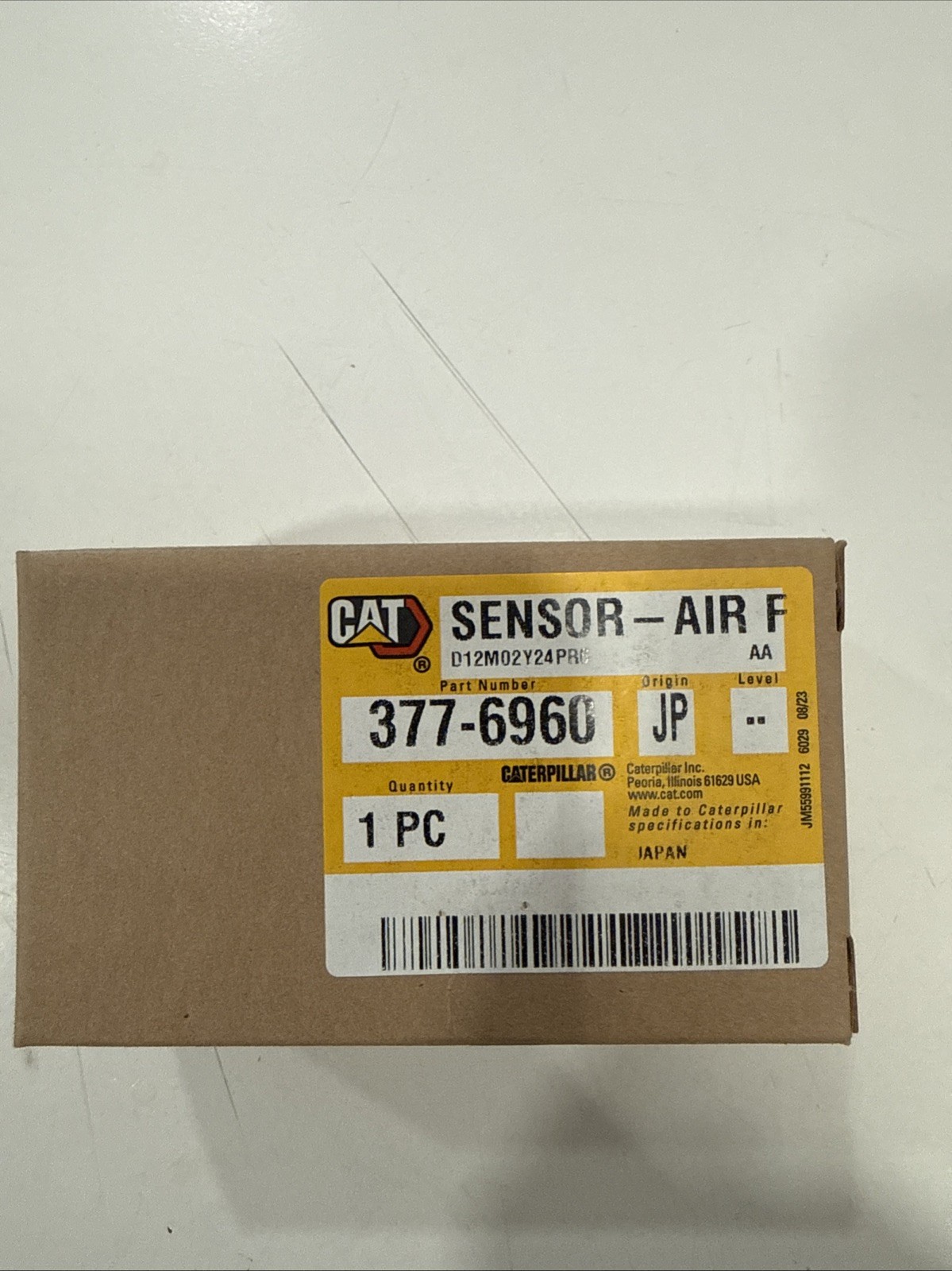 Genuine CAT SENSOR-AIR F 377-6960 – Air Flow Sensor – New