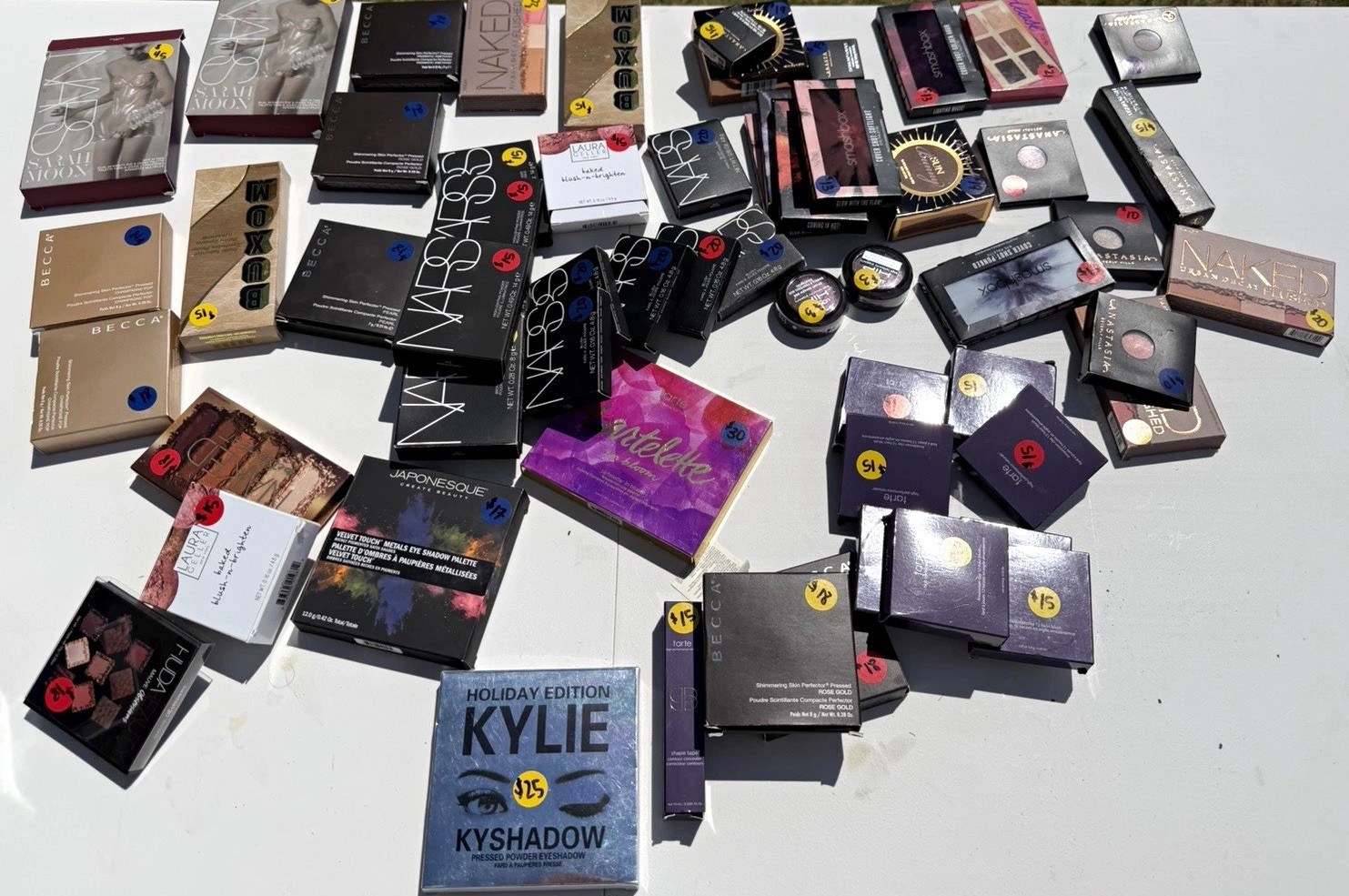 Assorted Full Size Makeup Mixed Lot BECCA ,NARS ,Tarte,HUDA BEAUTY Urban Decay, Assorted Full Size Makeup Mixed Lot BECCA ,NARS ,Tarte,HUDA BEAUTY Urban Decay,