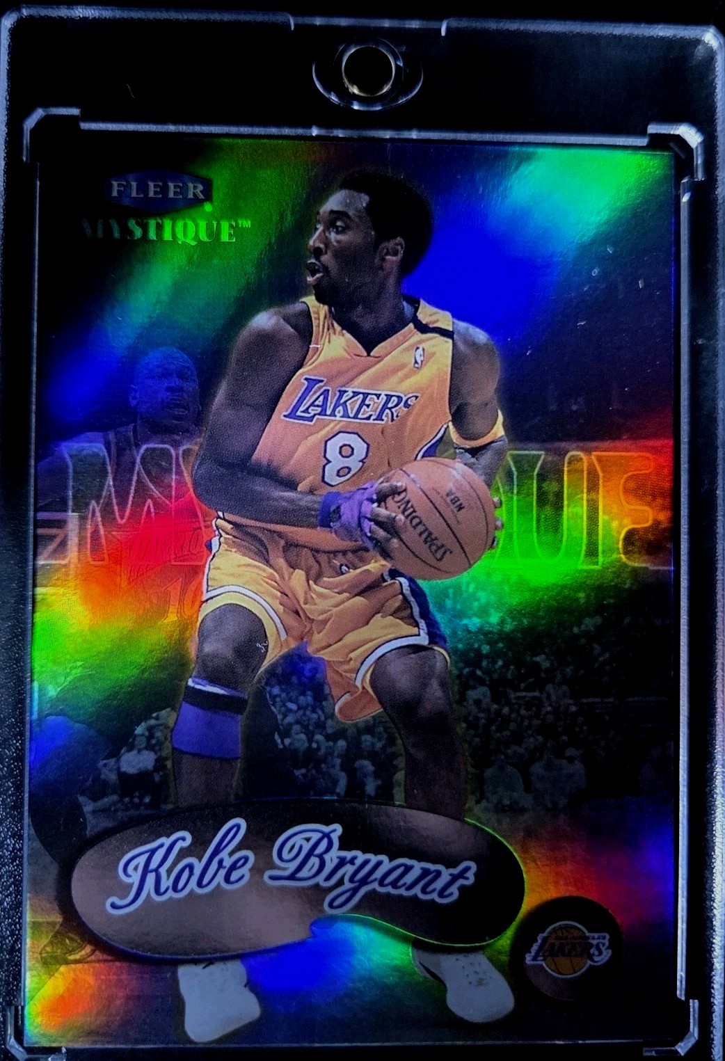 1999/00 Fleer Mystique KOBE BRYANT SILVER HOLO REFRACTOR Foil Rare LAKERS MINT 1999/00 Fleer Mystique KOBE BRYANT SILVER HOLO REFRACTOR Foil Rare LAKERS MINT