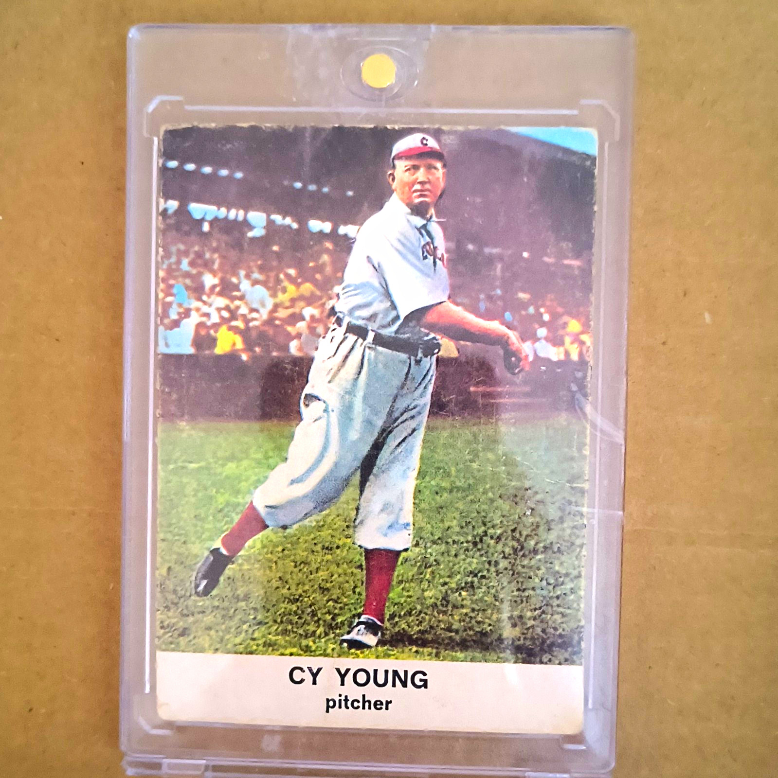 Golden Press 1961 Hall of Fame Cy Young #33 Baseball Card English Paper Golden Press 1961 Hall of Fame Cy Young #33 Baseball Card English Paper