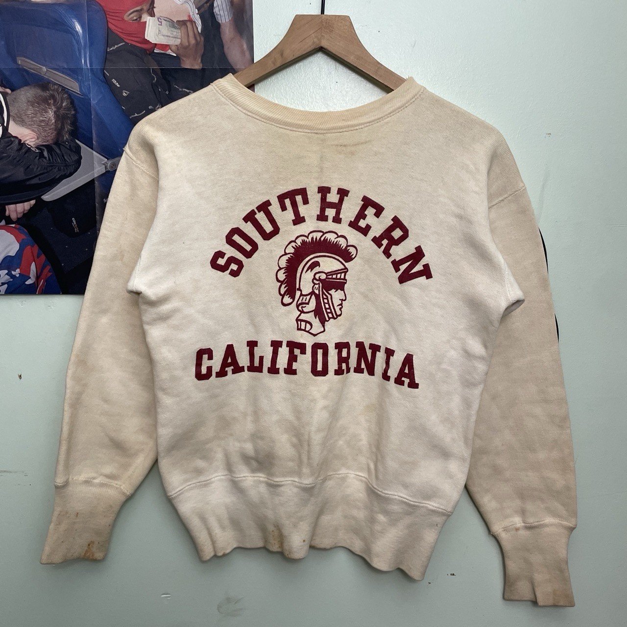 80s True Vintage Champion USC Trojans Southern California Crewneck Sweatshirt 80s True Vintage Champion USC Trojans Southern California Crewneck Sweatshirt