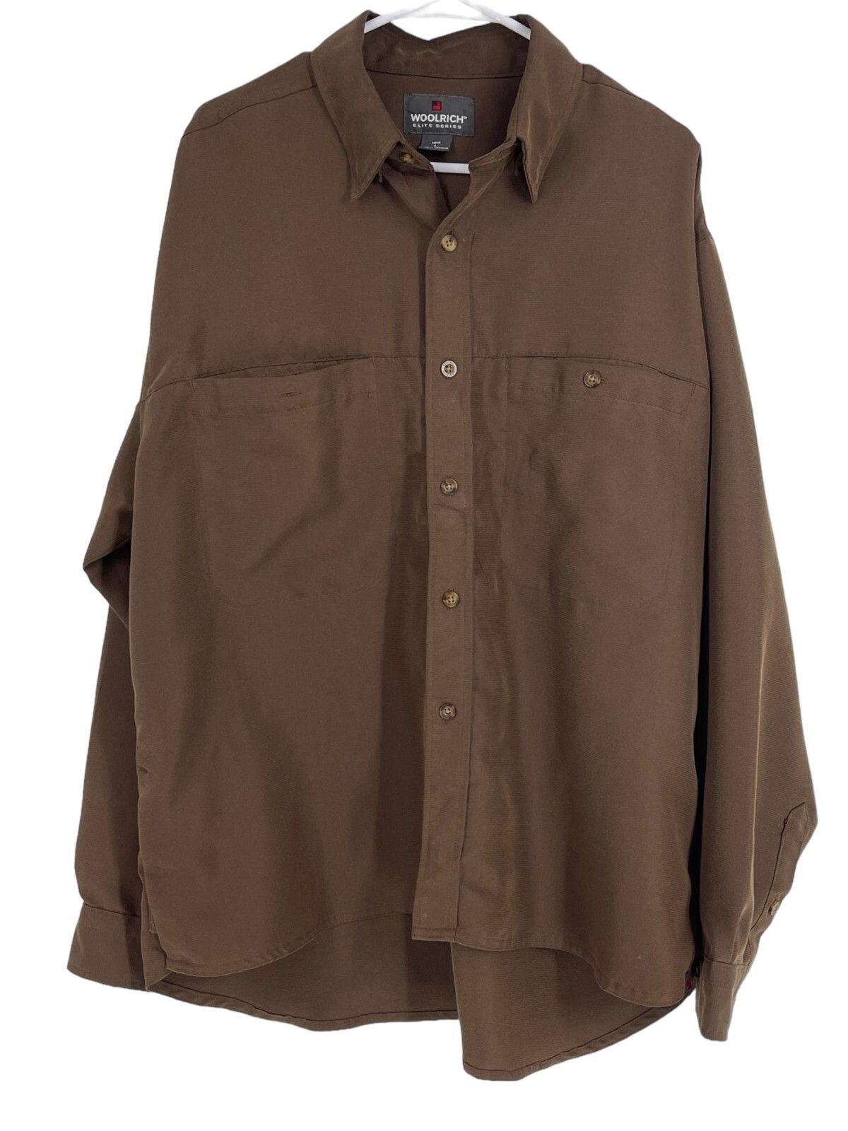 Woolrich Elite series Discreet Carry Long Sleeve Shirt Faux Suede Large CCW