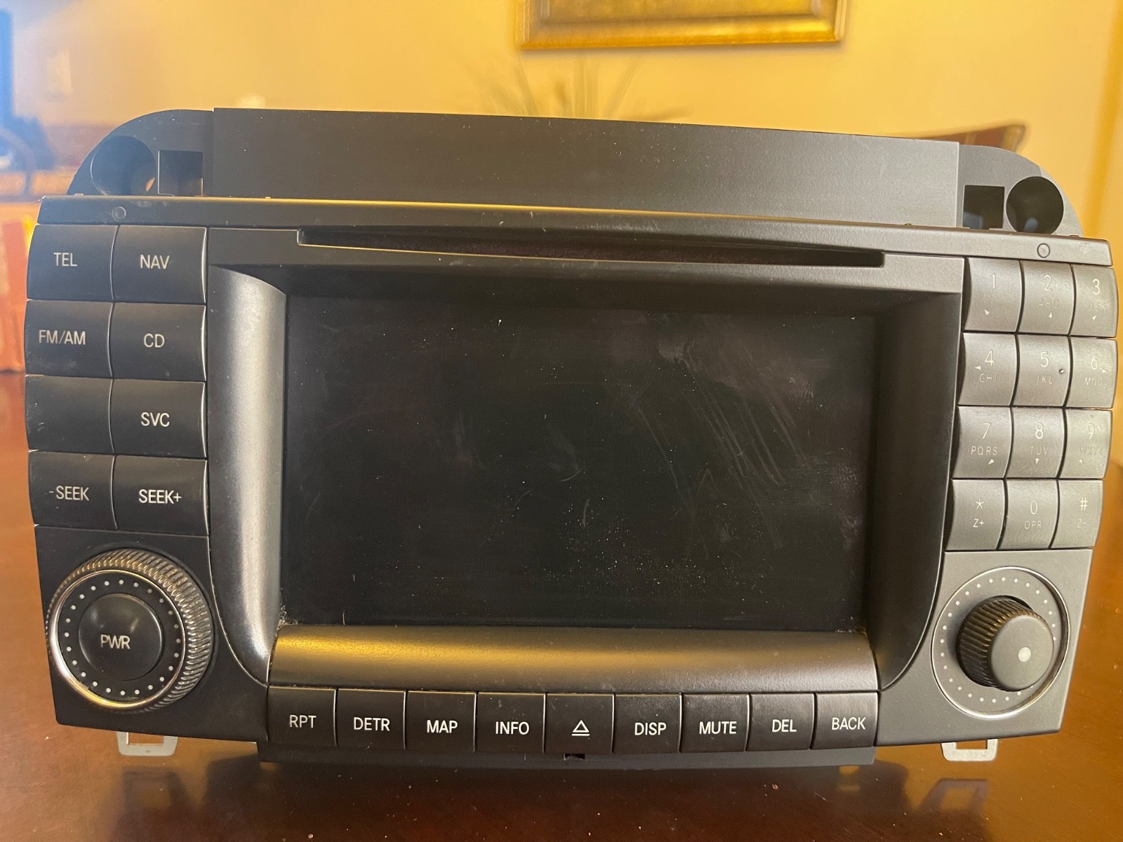 2003-2006 Mercedes benz s430 radio command unit