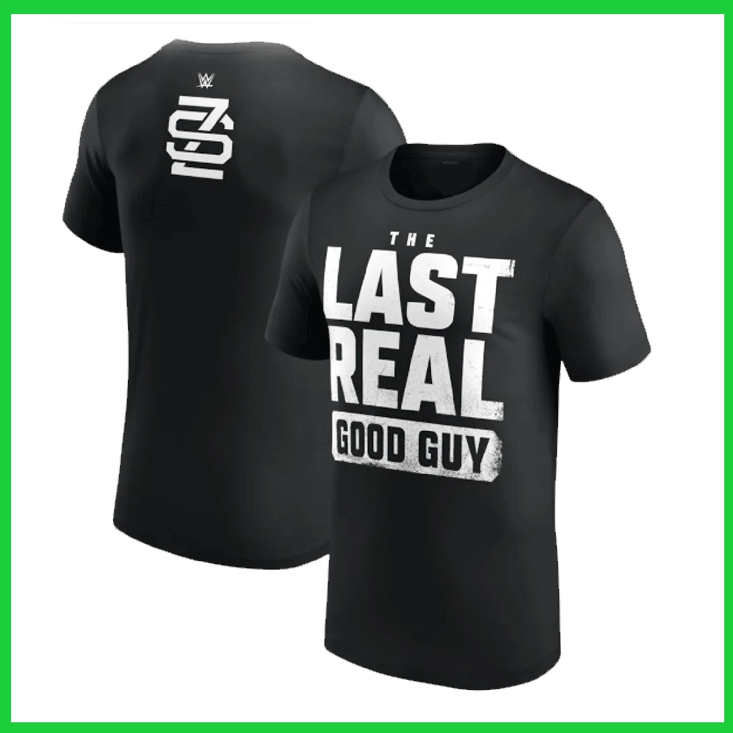 Sami Zayn Last Real Good Guy T-Shirt Reprint Black Gildan