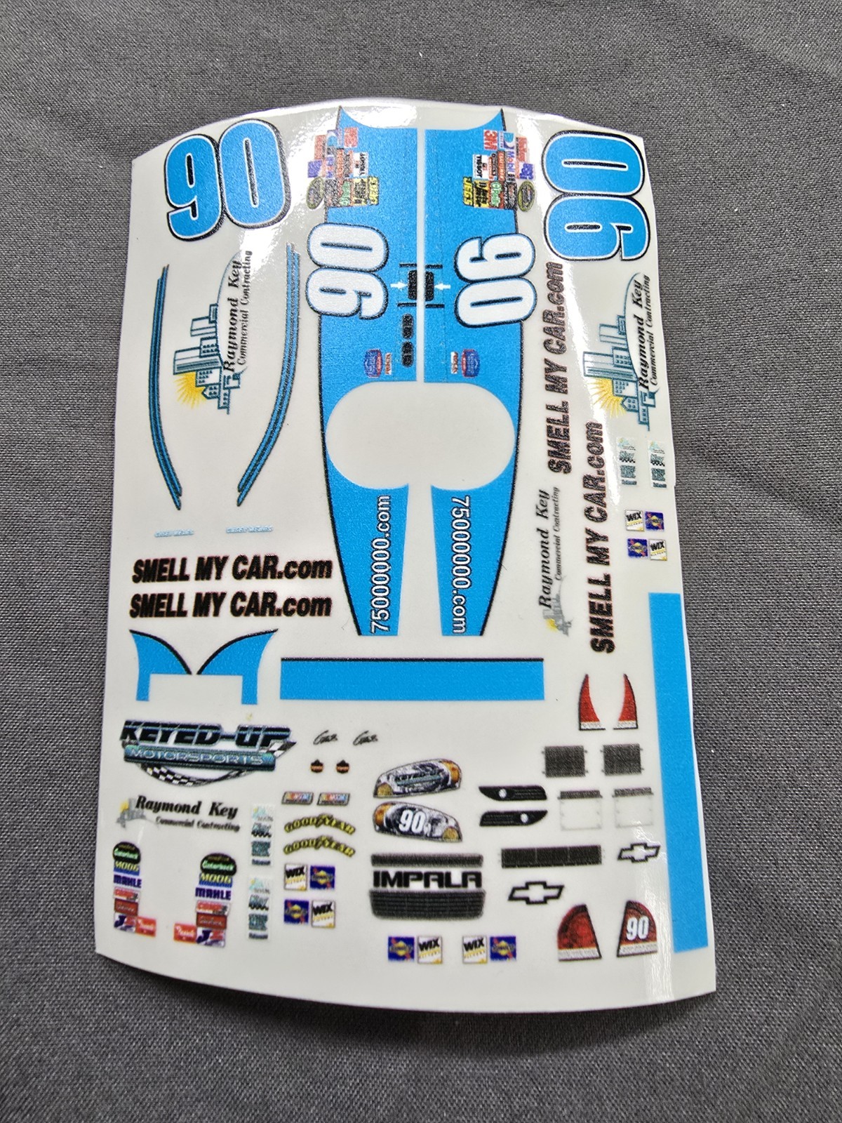 2011 1 64 Decals #90 Casey Mears