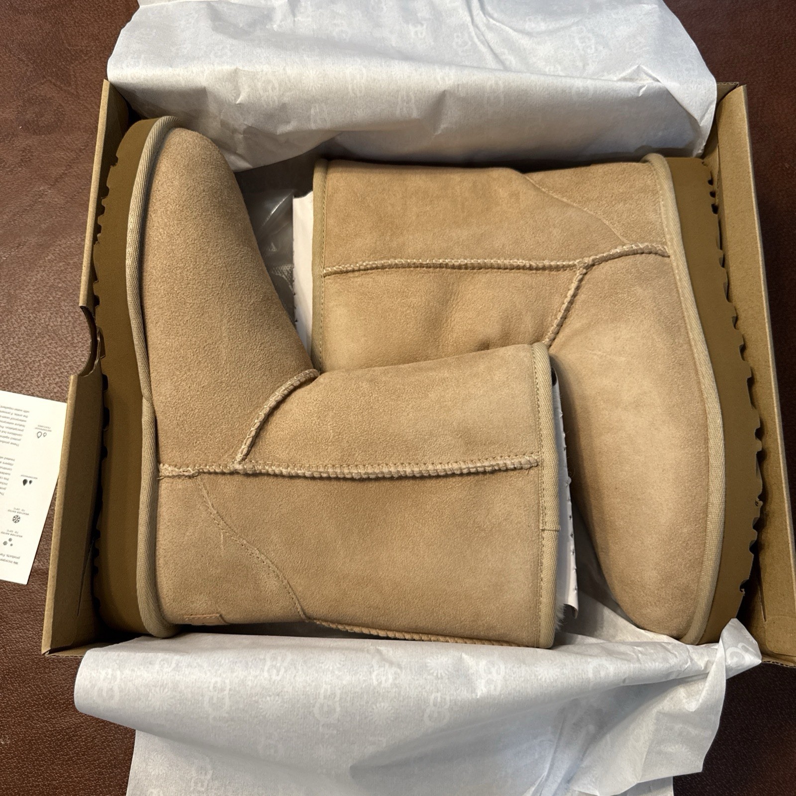 UGG Classic Short II Suede Boots “Sand” - (Women’s US 8) - 1016223 UGG Classic Short II Suede Boots “Sand” - (Women’s US 8) - 1016223