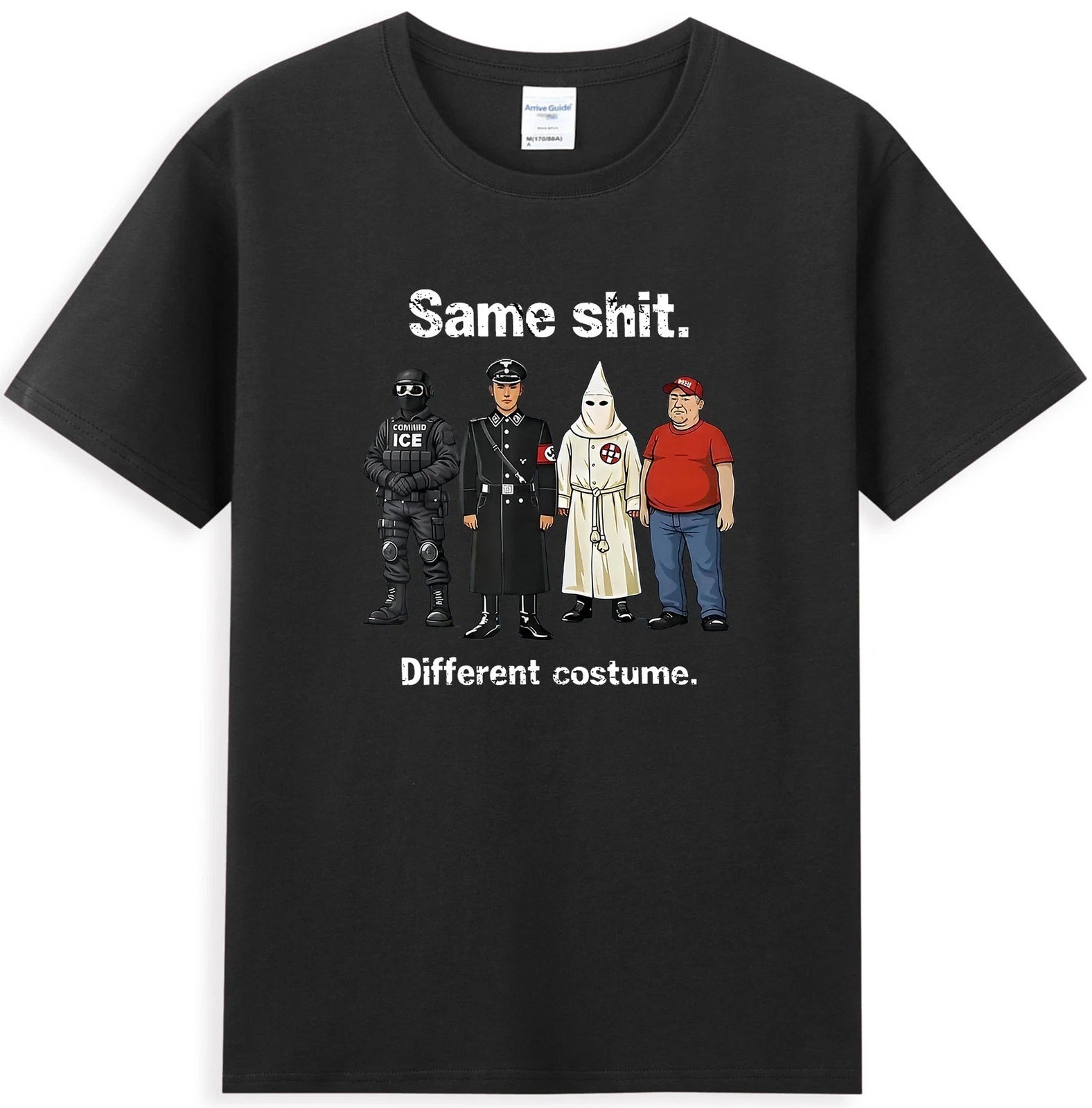 Same Sh*t Different Costume Funny Political Meme Saying Vintage Men\'s T-Shirt