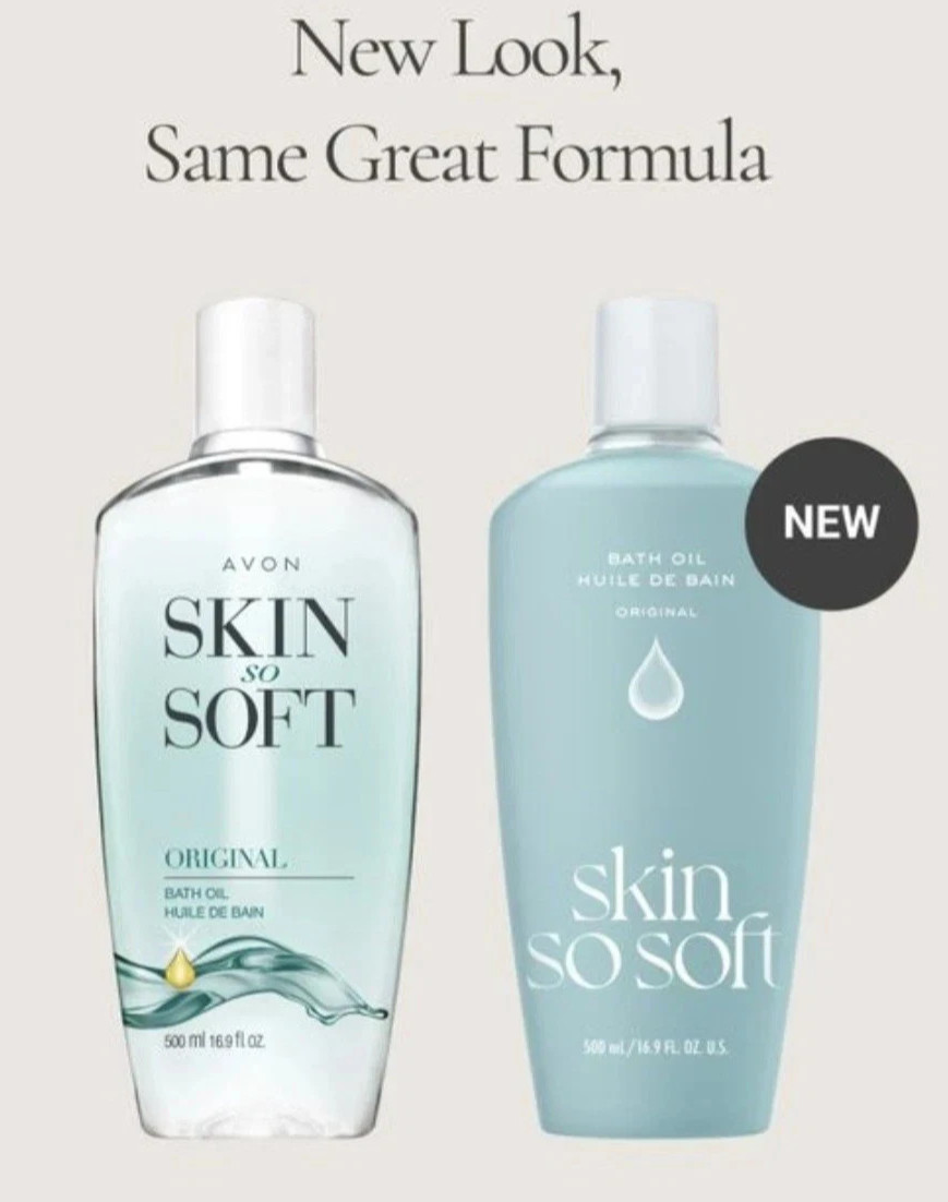 ONE Avon Skin So Soft Original Bath Oil,  16.9 fl oz, New Design, , NEW