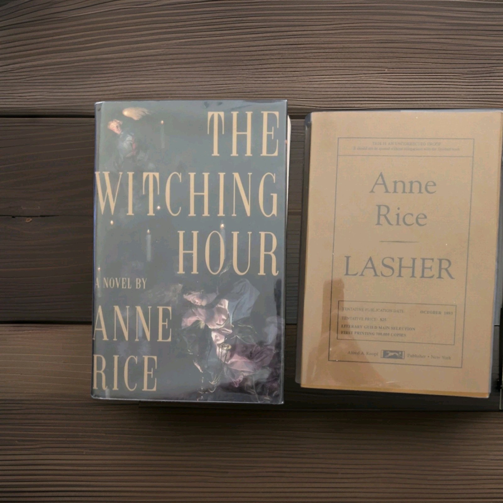 Anne Rice\'s Mayfair Witch series. The Witching Hour & Lasher both *SIGNED *READ* Anne Rice\'s Mayfair Witch series. The Witching Hour & Lasher both *SIGNED *READ*