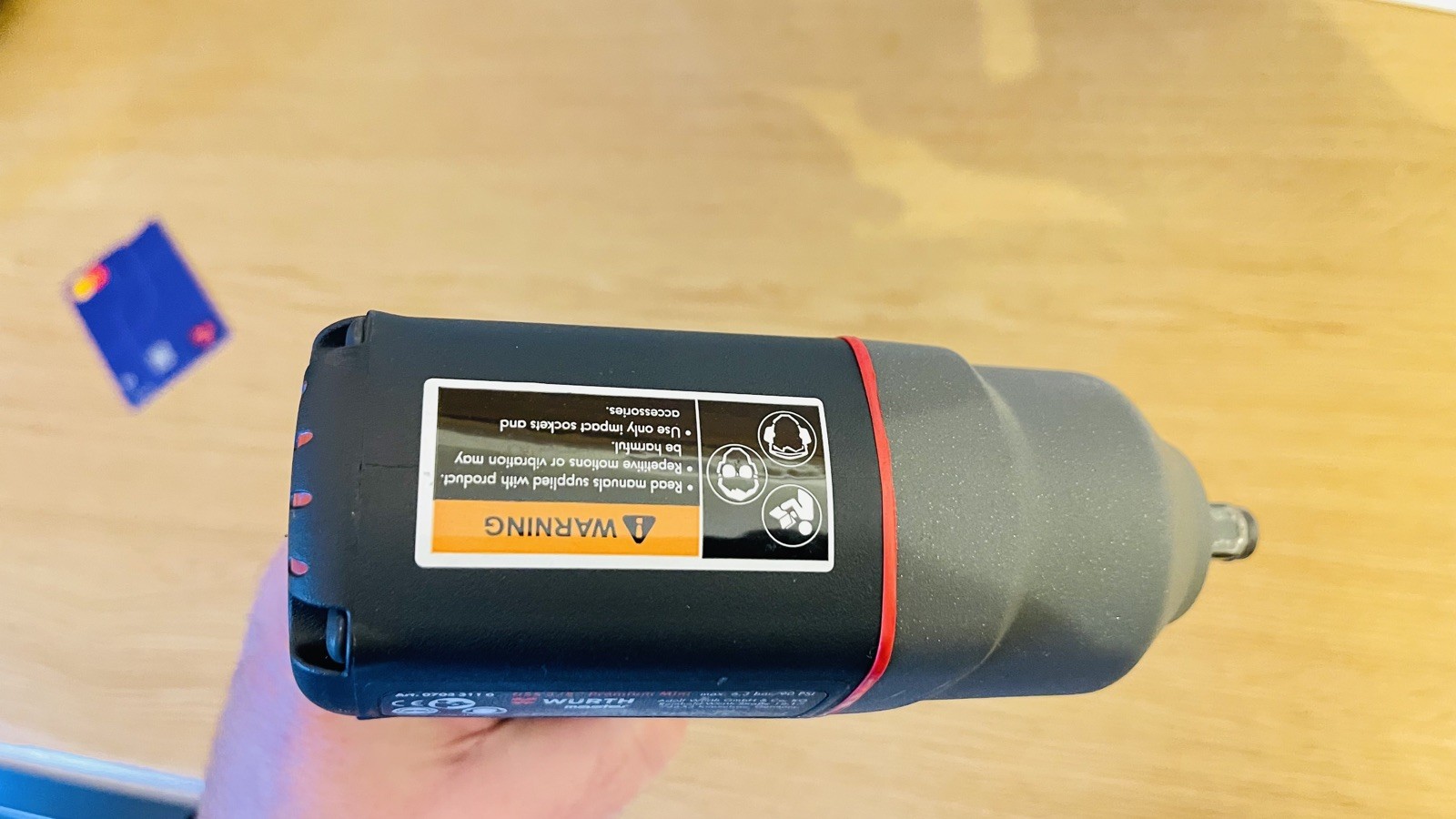 WURTH Master DSS 3/8” Drive Premium Mini Air Pneumatic Wrench air gun WURTH Master DSS 3/8” Drive Premium Mini Air Pneumatic Wrench air gun