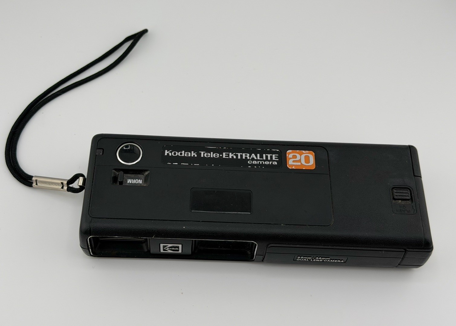 Vintage Kodak Tele-Ektralite 20 Dual Lens 110 Film Camera - Made in USA w/ Flash