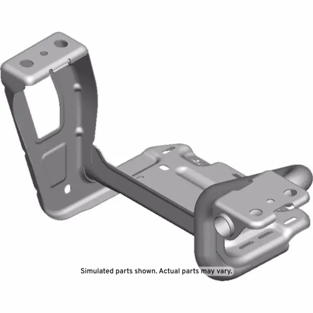Genuine Passenger Side Pickup Box Front Step Support 84179701