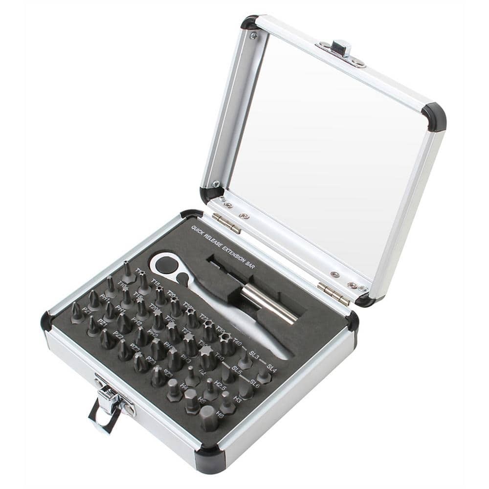 SUNEX TOOLS Mini Ratchet and Bit Set