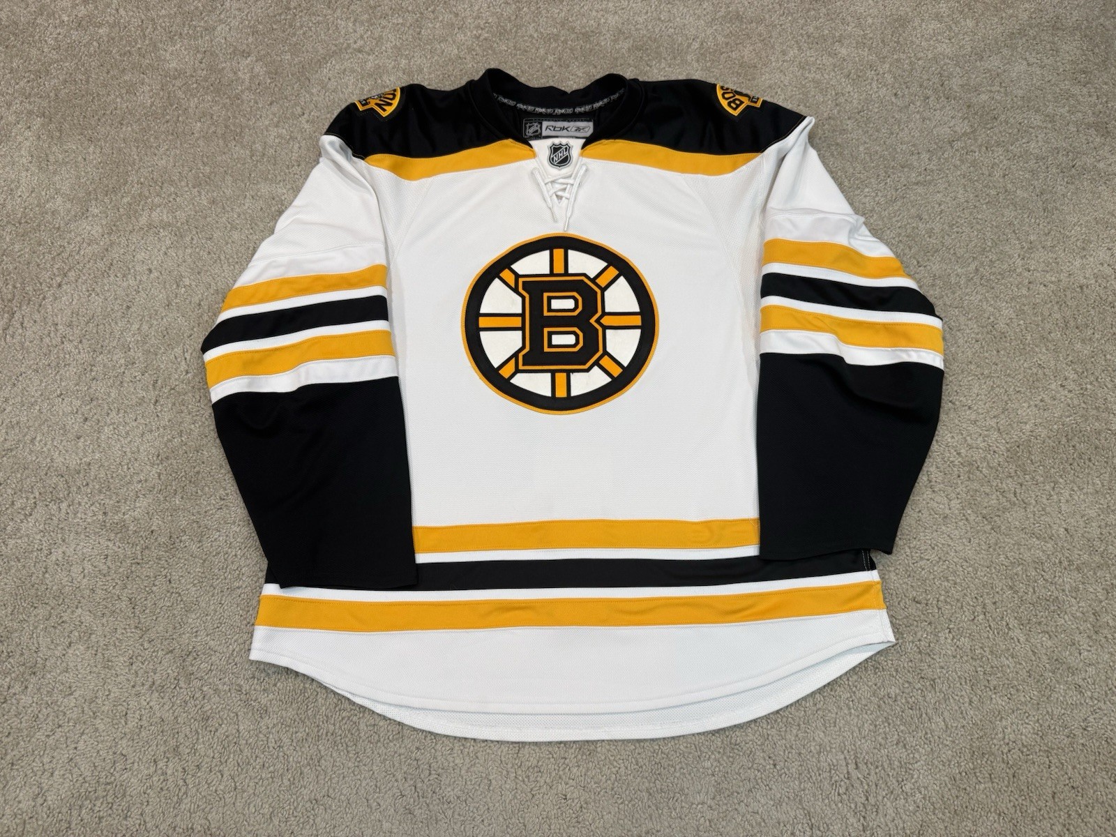 Boston Bruins Reebok Edge 1.0 Pro Authentic MIC NHL Center Ice 2007/08 Jersey 56 Boston Bruins Reebok Edge 1.0 Pro Authentic MIC NHL Center Ice 2007/08 Jersey 56