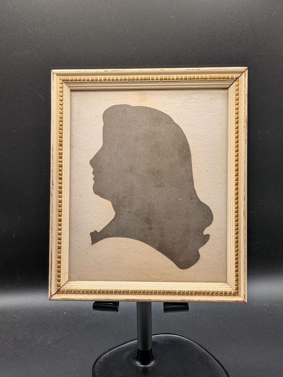 Vintage Silhouette Portrait Framed Woman Profile Wall Art Vintage Silhouette Portrait Framed Woman Profile Wall Art