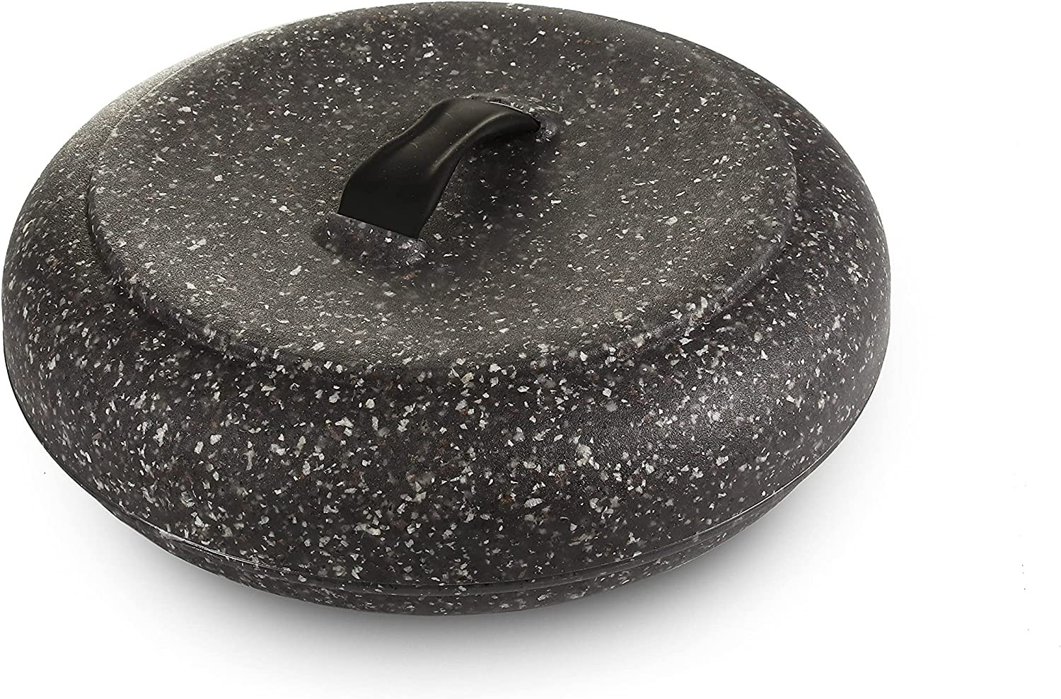 Dexas Tortilla Warmer 8.5X8.5 X 2.5 Inches, Microwavable Tortilla Warmer,Granite