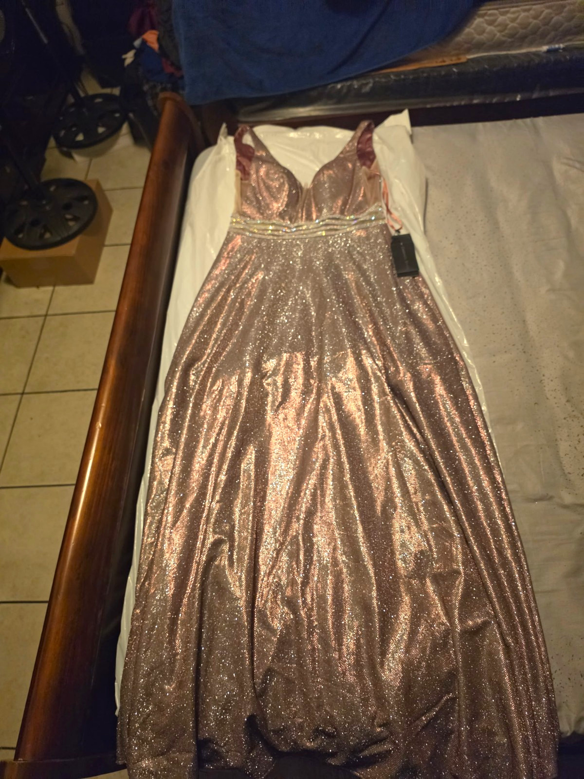 Cinderella Divine Princess Lace-Up Gold Dress, Size 10, FG0213 Cinderella Divine Princess Lace-Up Gold Dress, Size 10, FG0213