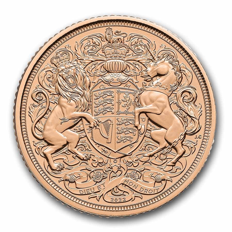 2022 Great Britain Gold Memorial Sovereign BU (King Charles III) 2022 Great Britain Gold Memorial Sovereign BU (King Charles III)