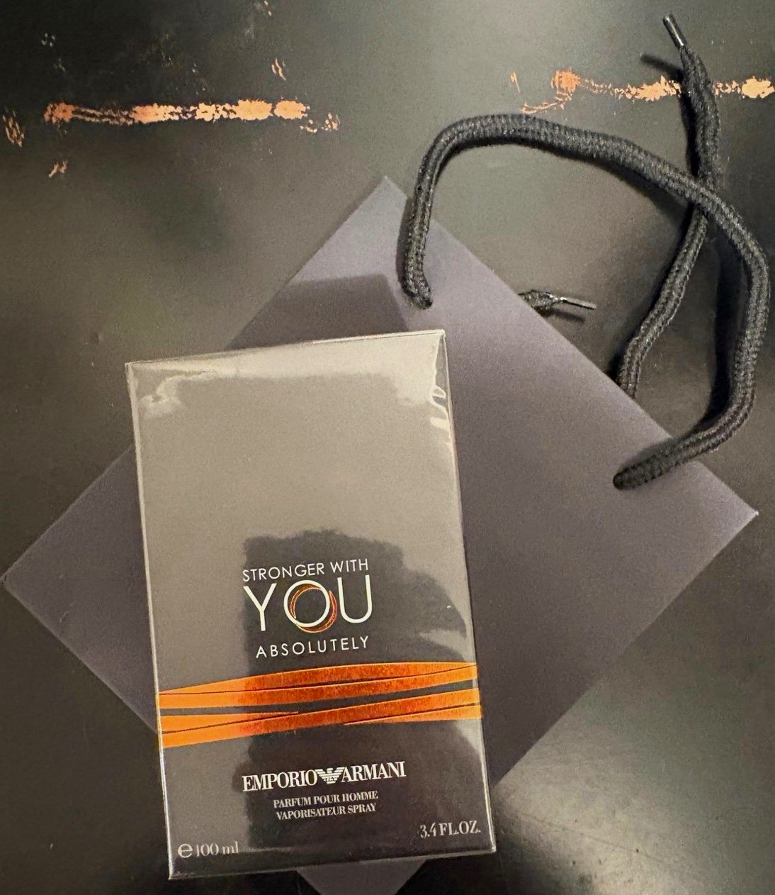 Emporio Armani Stronger With You Absolutely Parfum Spray 3.4 fl oz Regular Emporio Armani Stronger With You Absolutely Parfum Spray 3.4 fl oz Regular