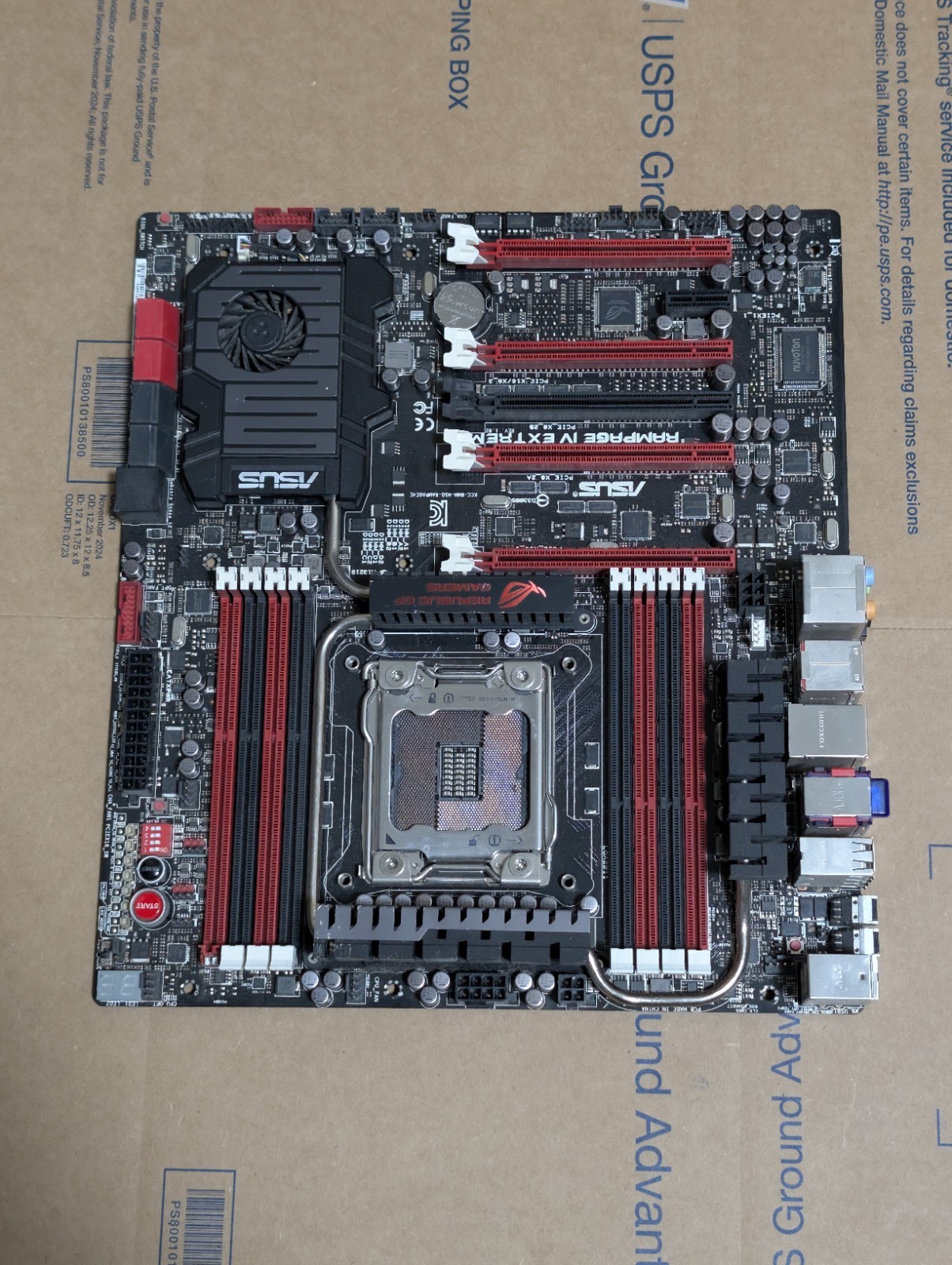 ASUS Rampage IV Extreme Intel X79 LGA2011 DDR3 ATX Motherboard BENT PIN
