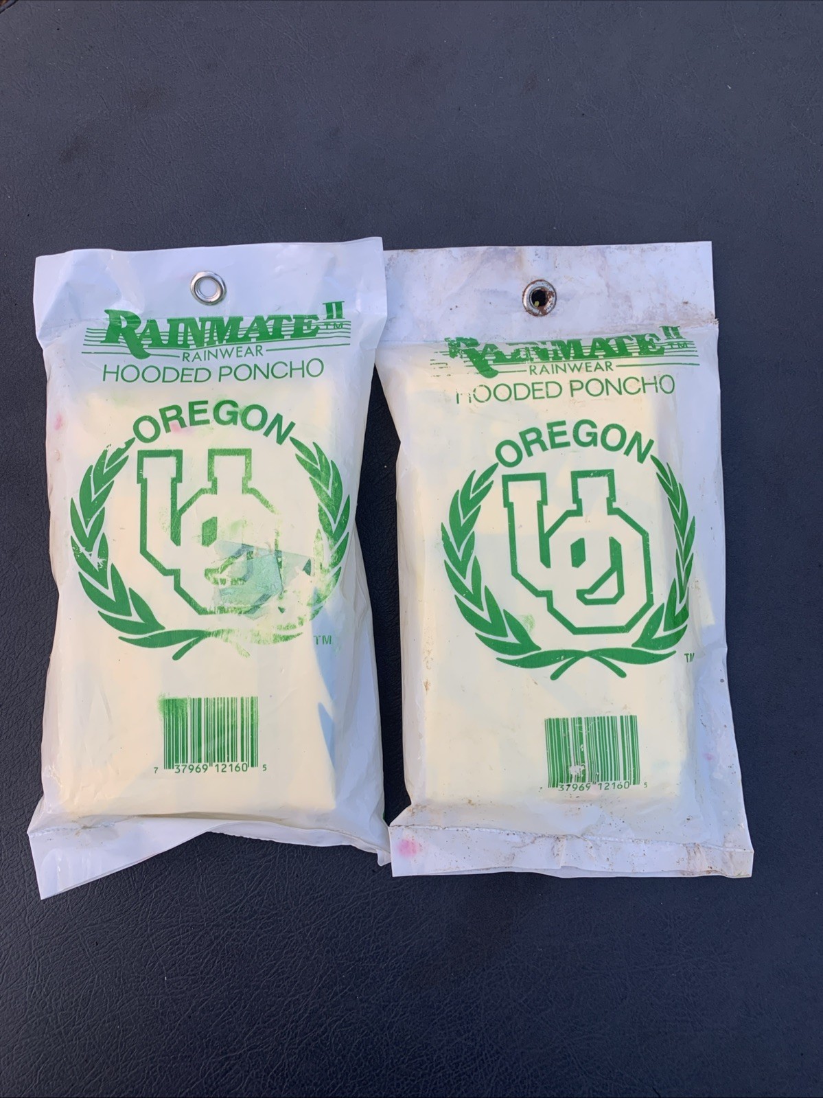 Vintage Oregon Ducks Rain Ponchos Late 1980s Vintage Oregon Ducks Rain Ponchos Late 1980s